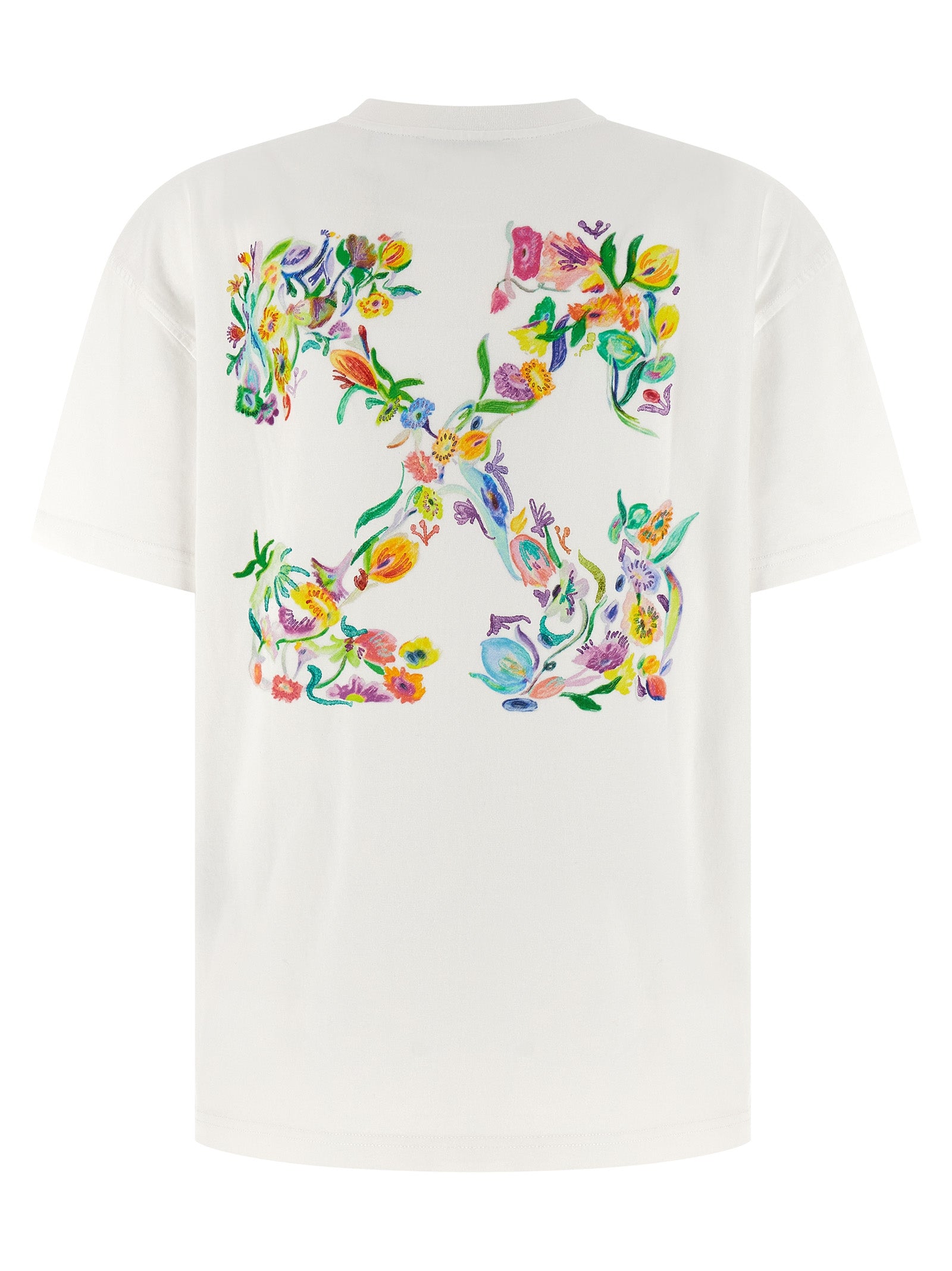 Off White Arrow Glowing Flower T-shirt