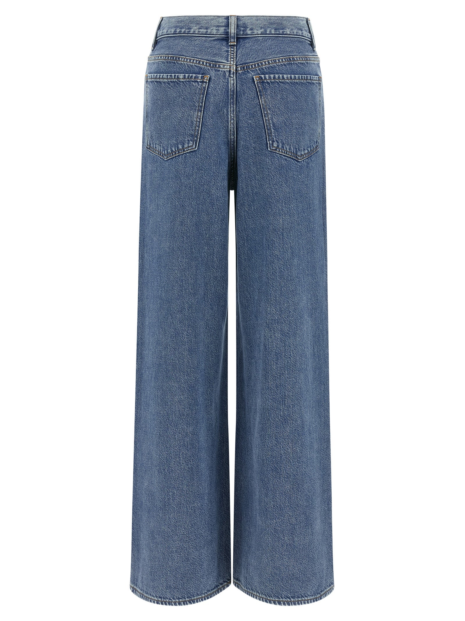 Theory High-waisted Wide-leg Jeans
