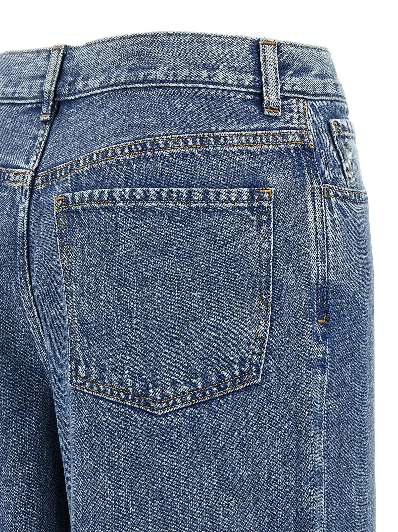 Theory High-waisted Wide-leg Jeans