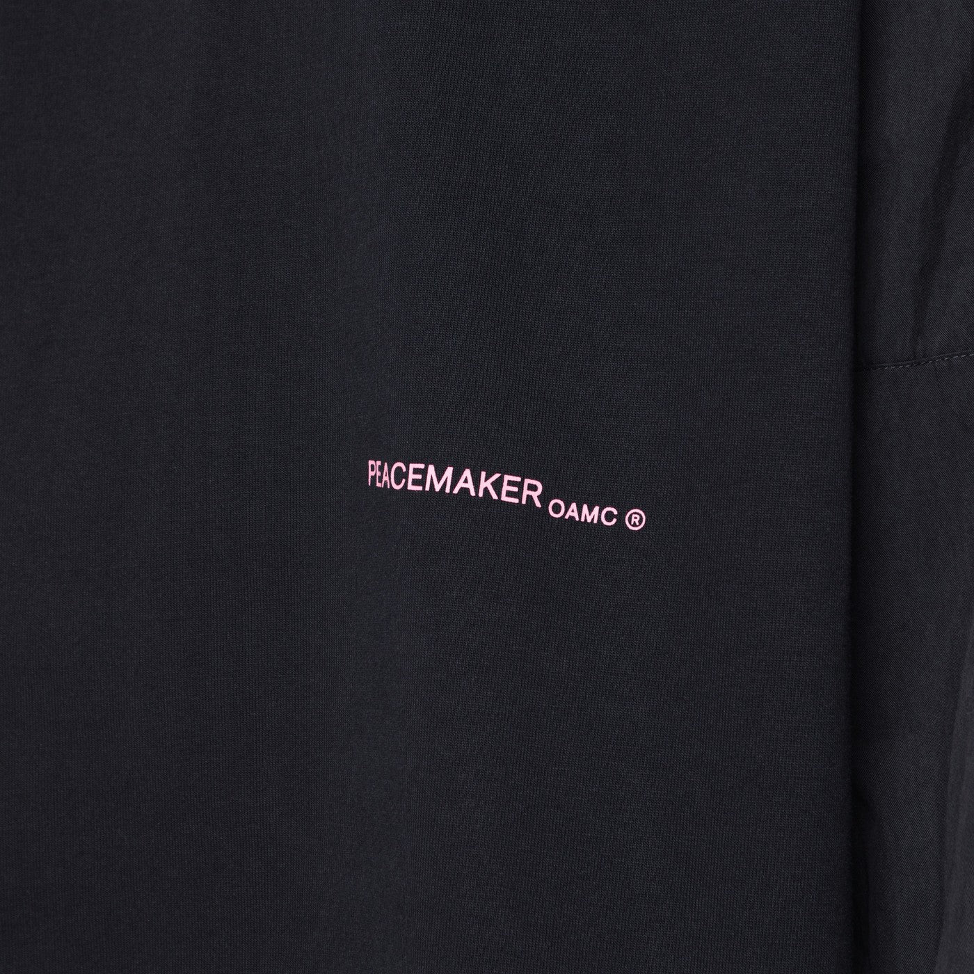OAMC Peacemaker black cotton sweater