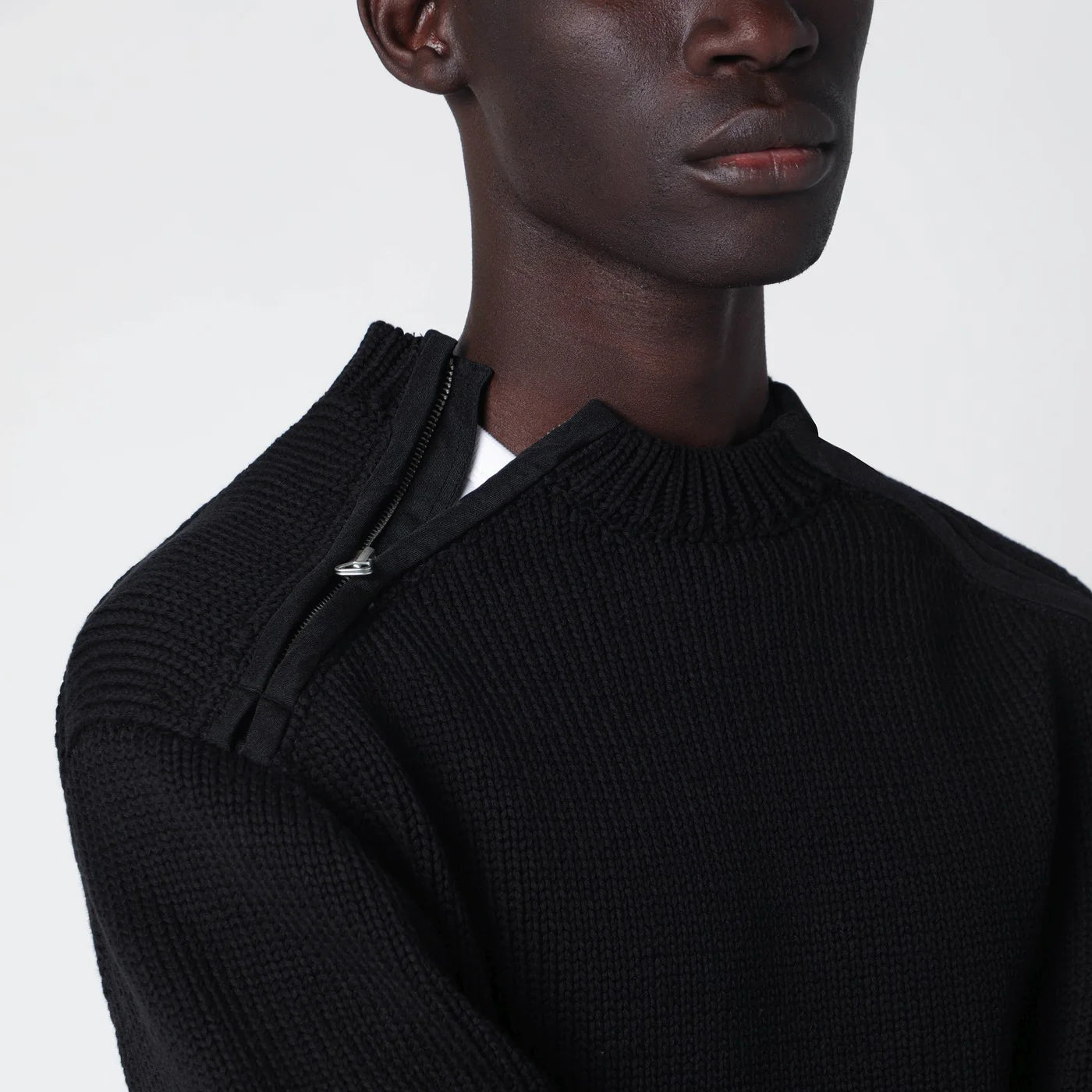 OAMC Black cotton sweater