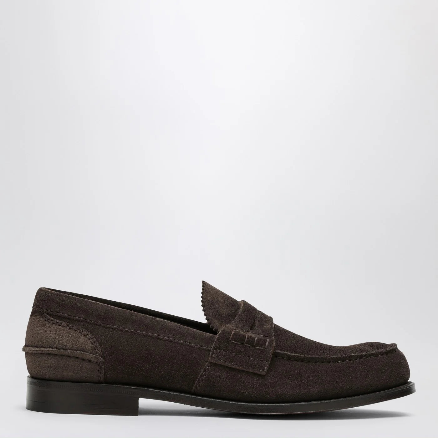 Church's Brown Pembrey moccasin in suede