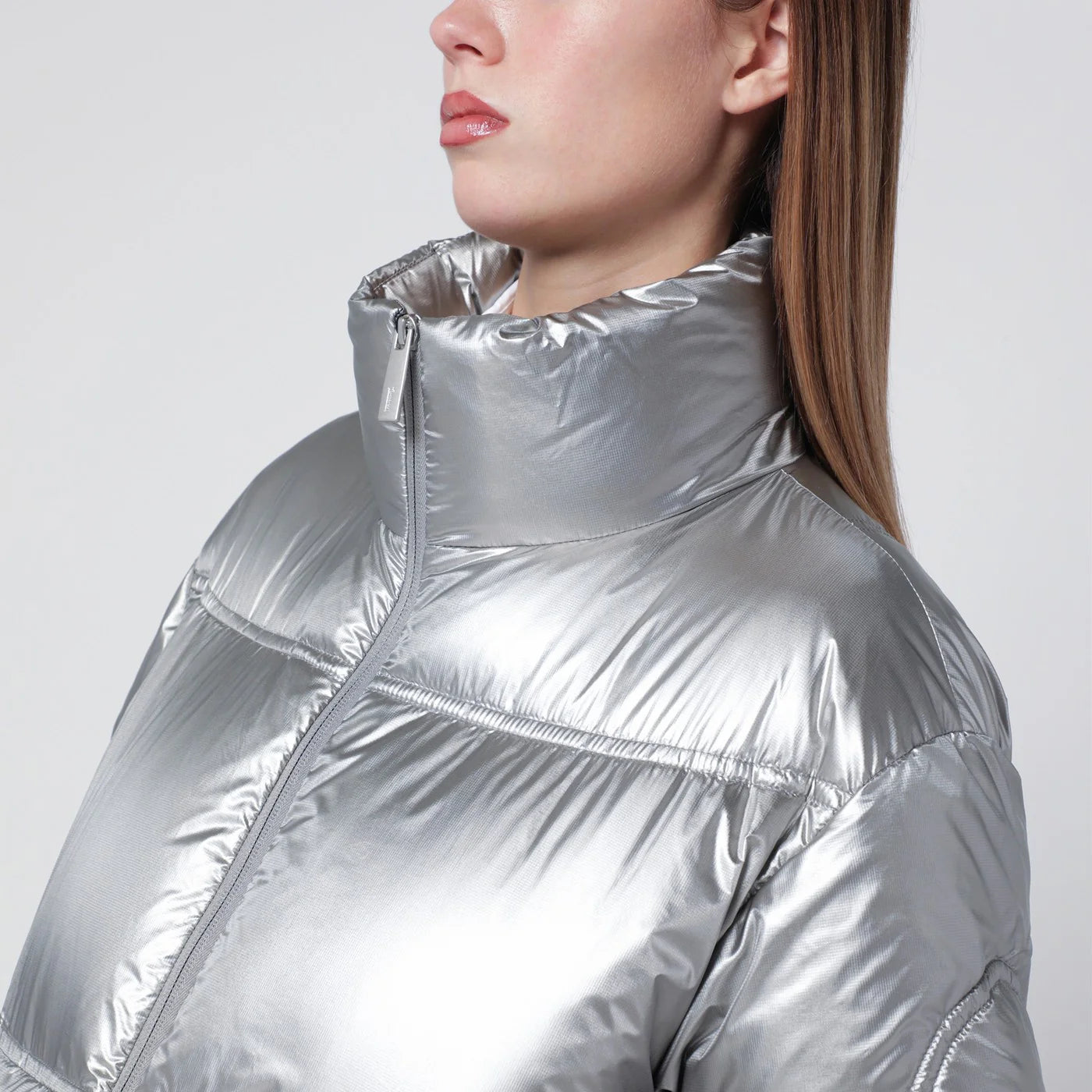 HERNO Metallic Shield Laminar jacket