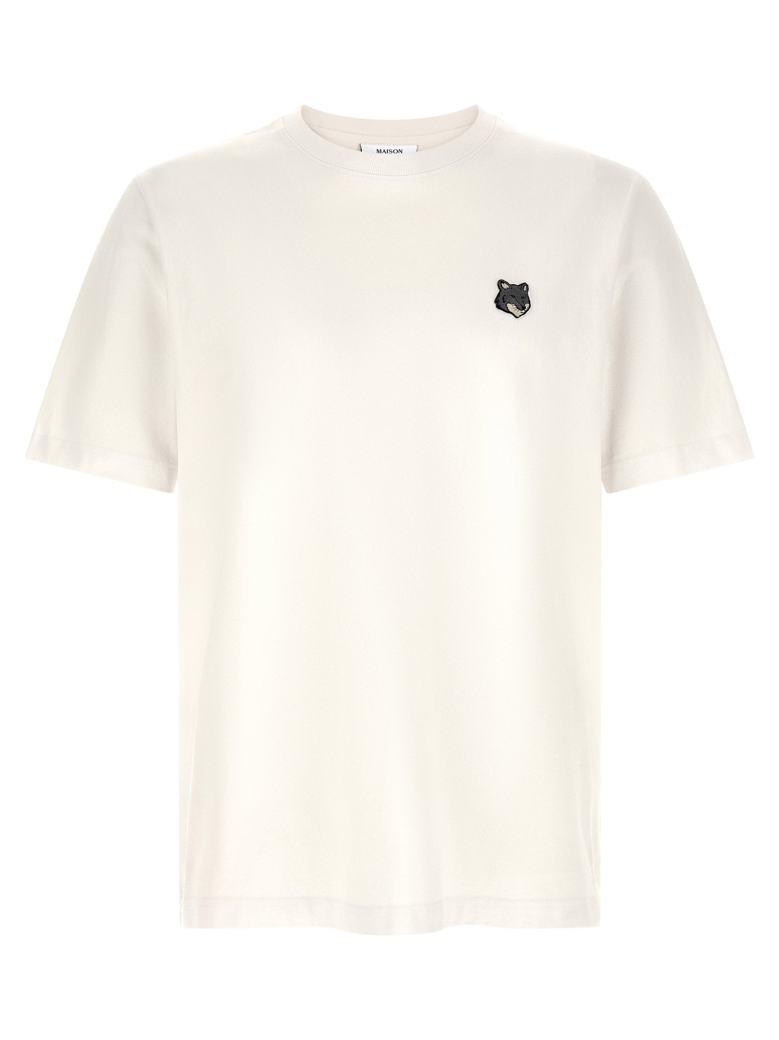 Maison Kitsuné Grey Fox Head T-shirt