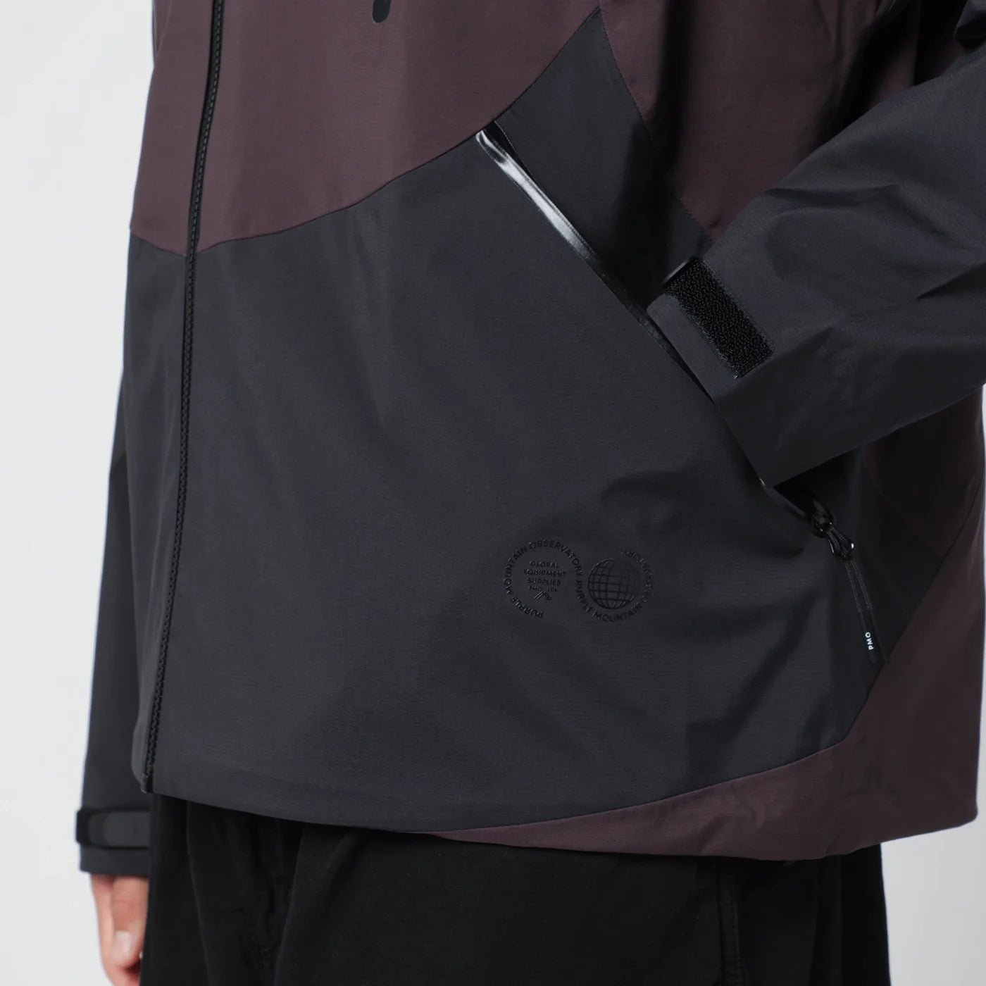 Purple Mountain Observatory Chocolate Anvil Shell jacket