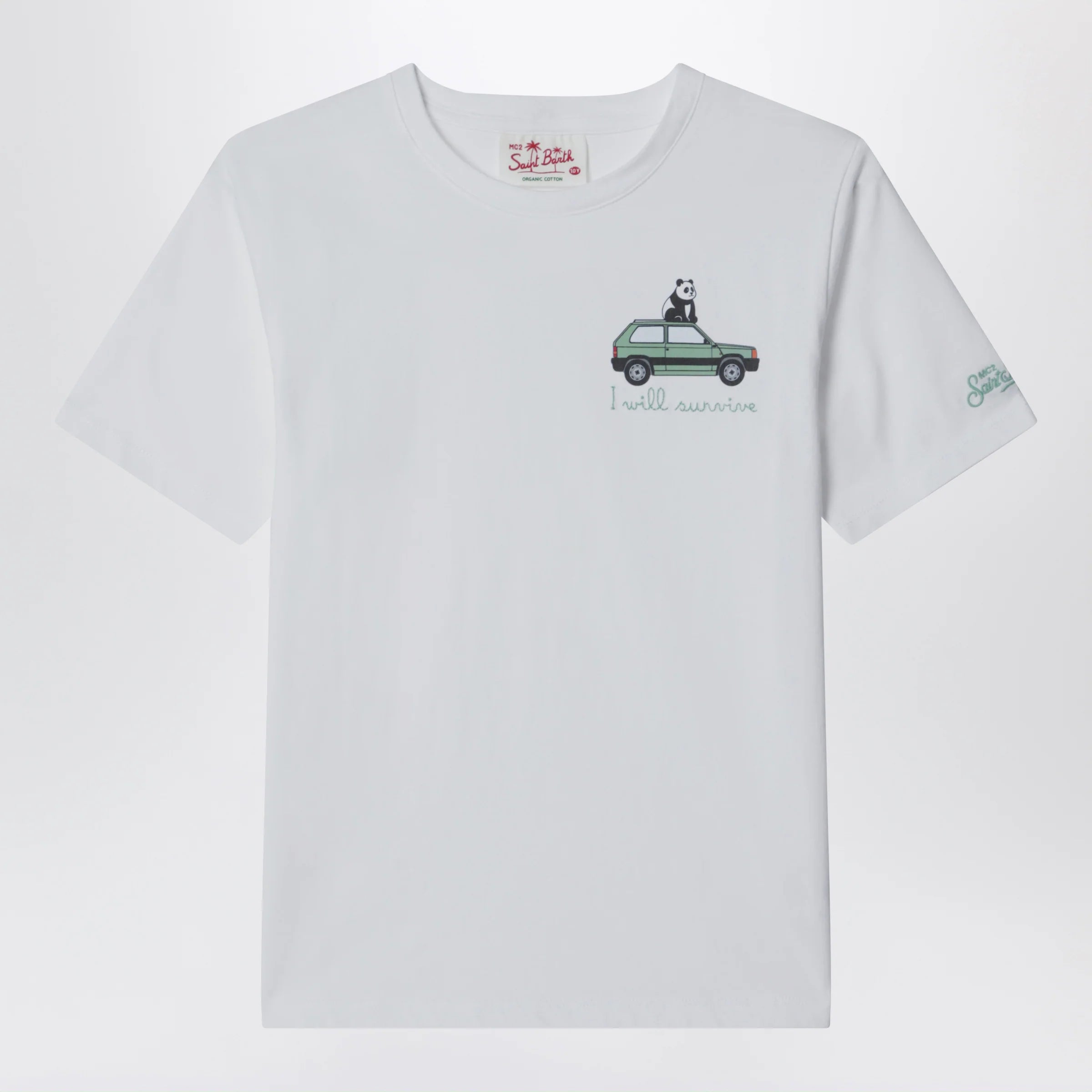 MC2 Saint Barth White I Will Survive T-shirt
