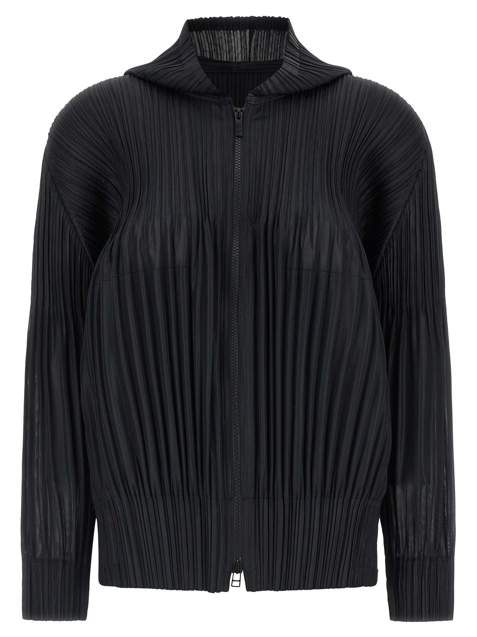 Pleats Please Issey Miyake Fluffy Basics Cardigan