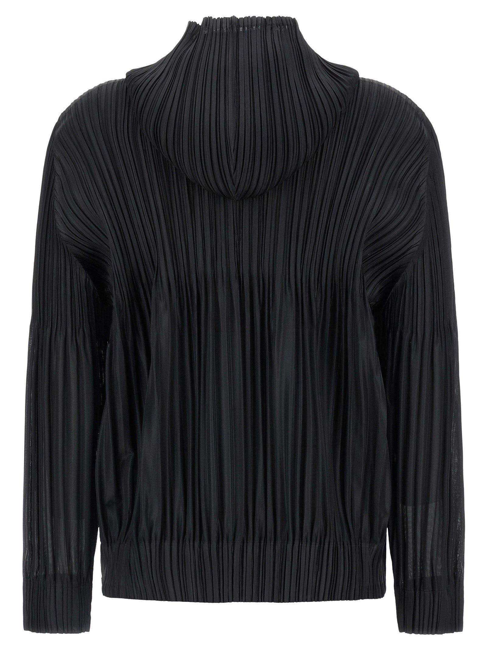 Pleats Please Issey Miyake Fluffy Basics Cardigan