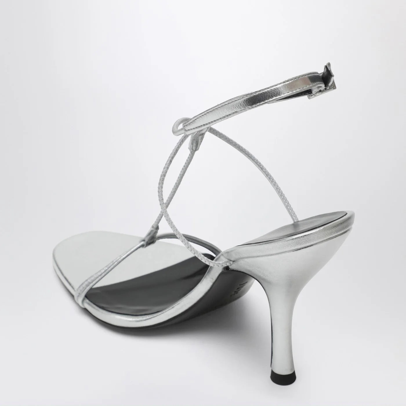 Jude Mixer sandal in silver leather