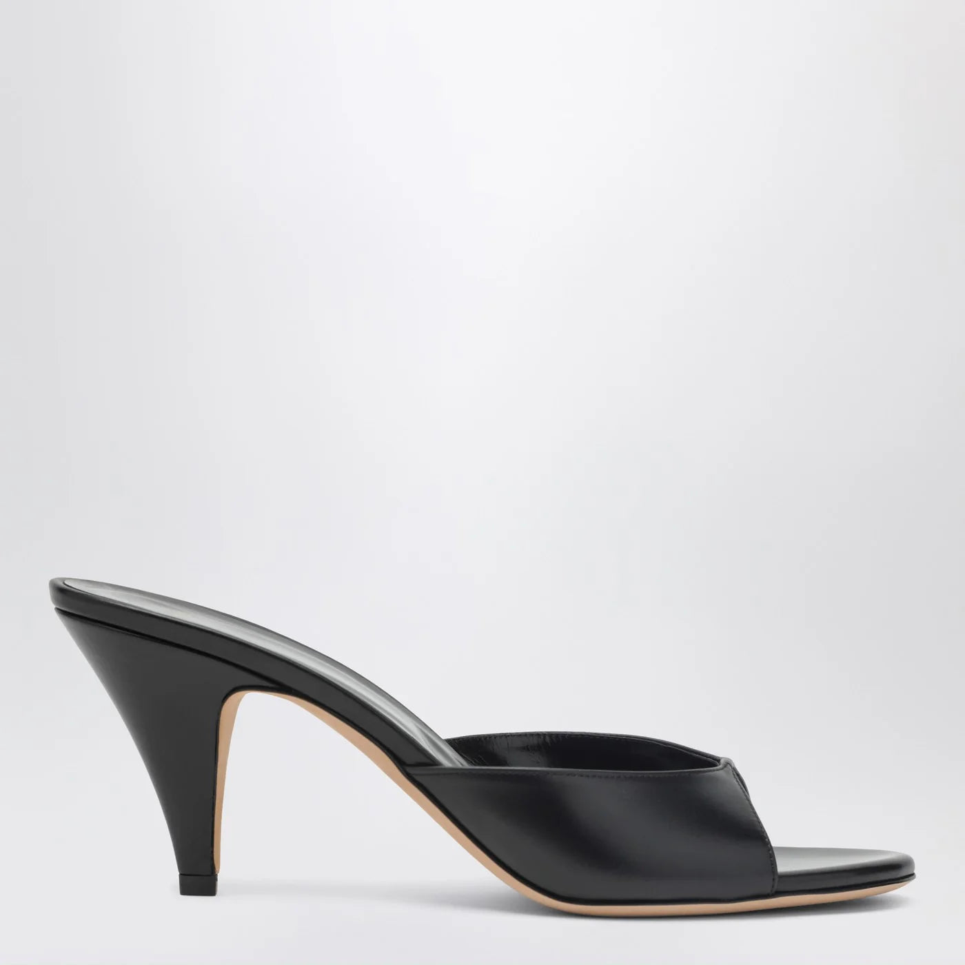 Jude Haze sandal in black leather