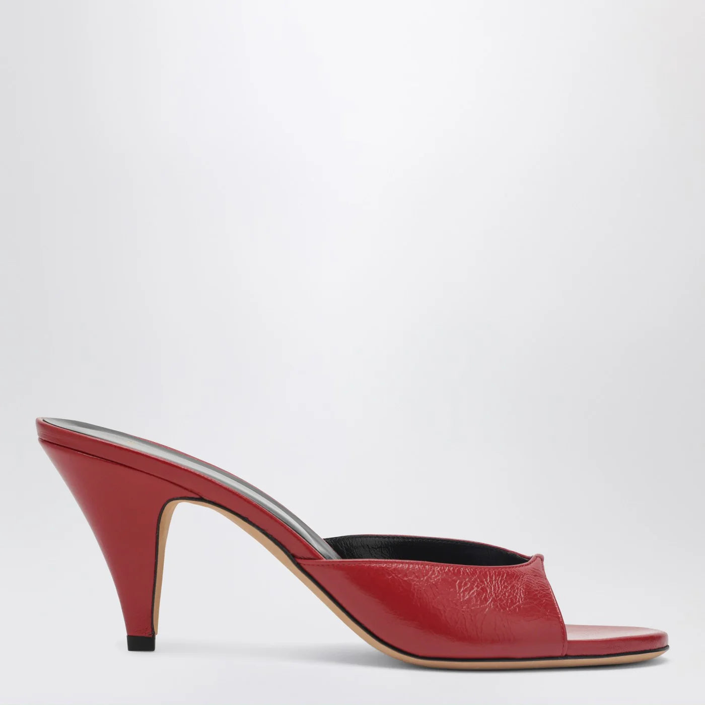Jude Haze sandal in red leather
