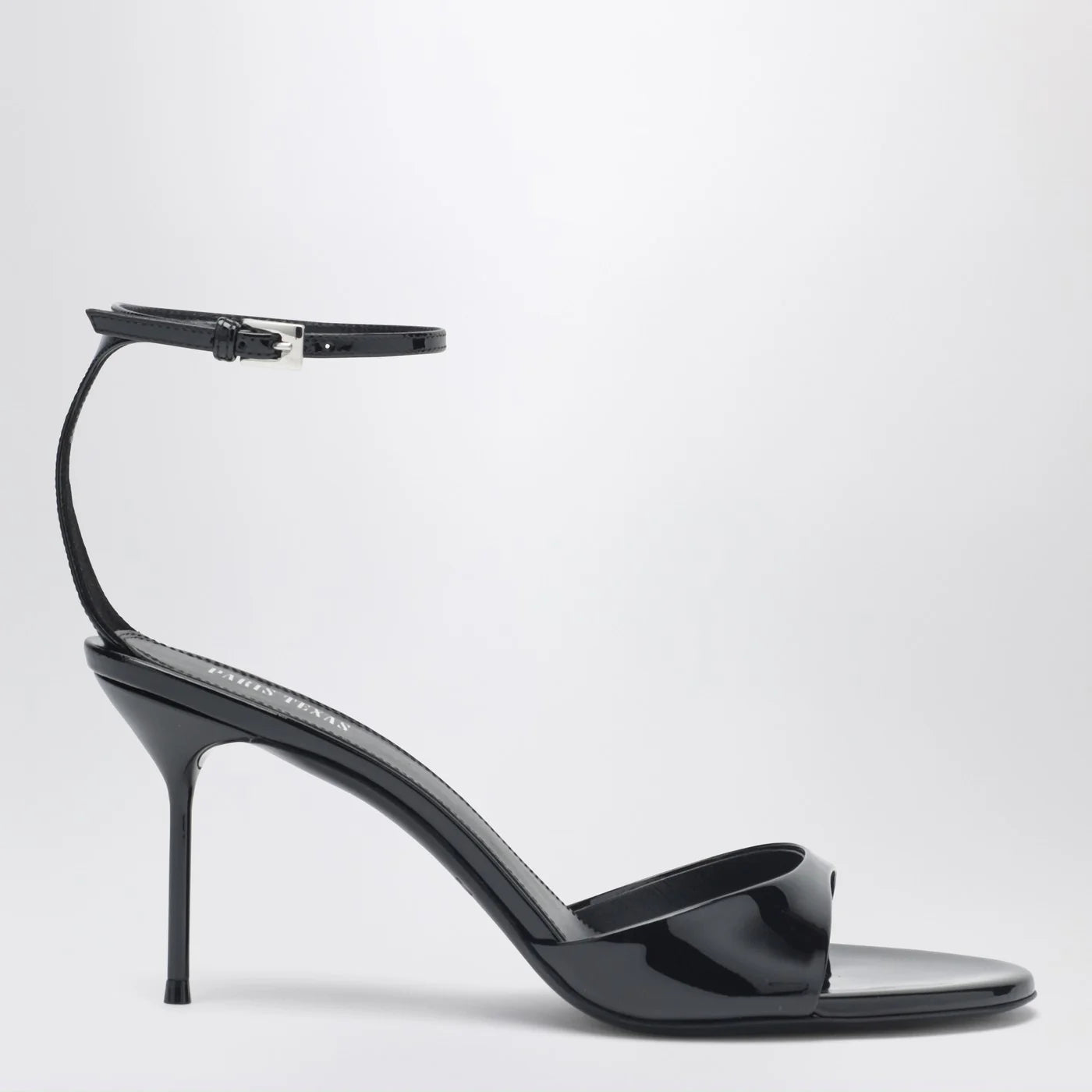 Paris Texas Lidia black patent leather sandal