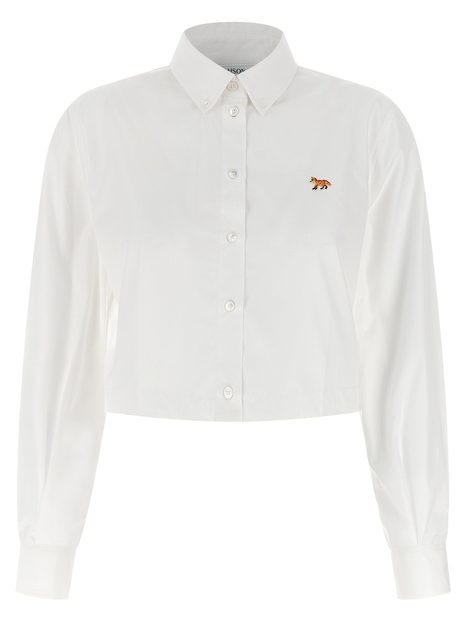 Maison Kitsuné Baby Fox Cropped Shirt