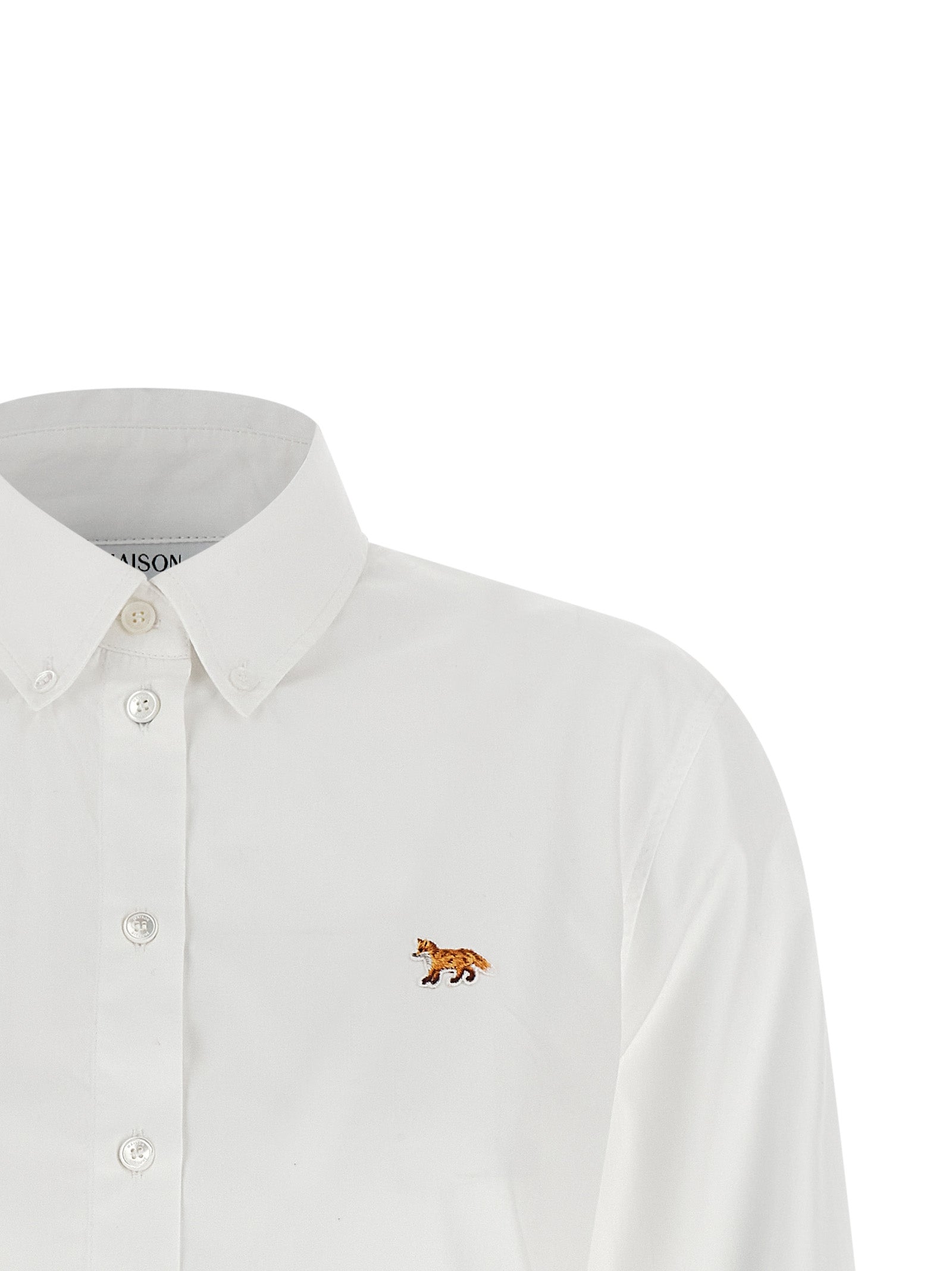 Maison Kitsuné Baby Fox Cropped Shirt
