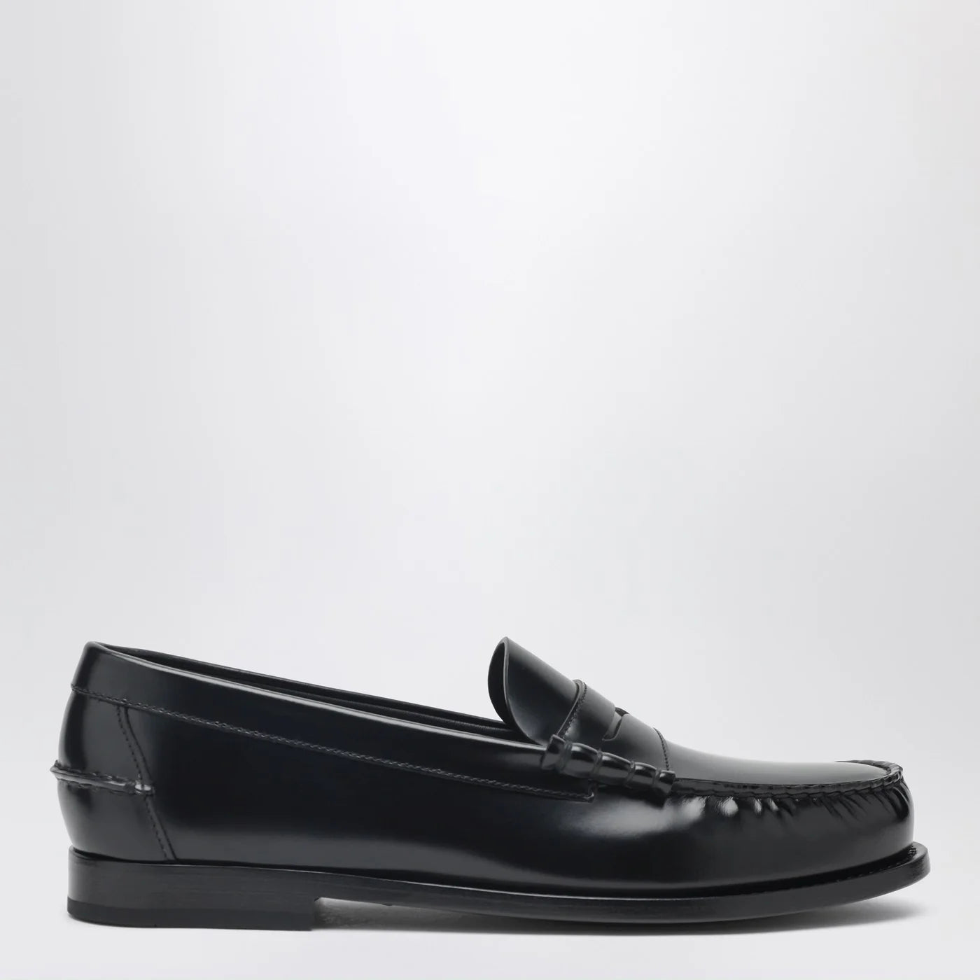 Church's Classic black leather loafer