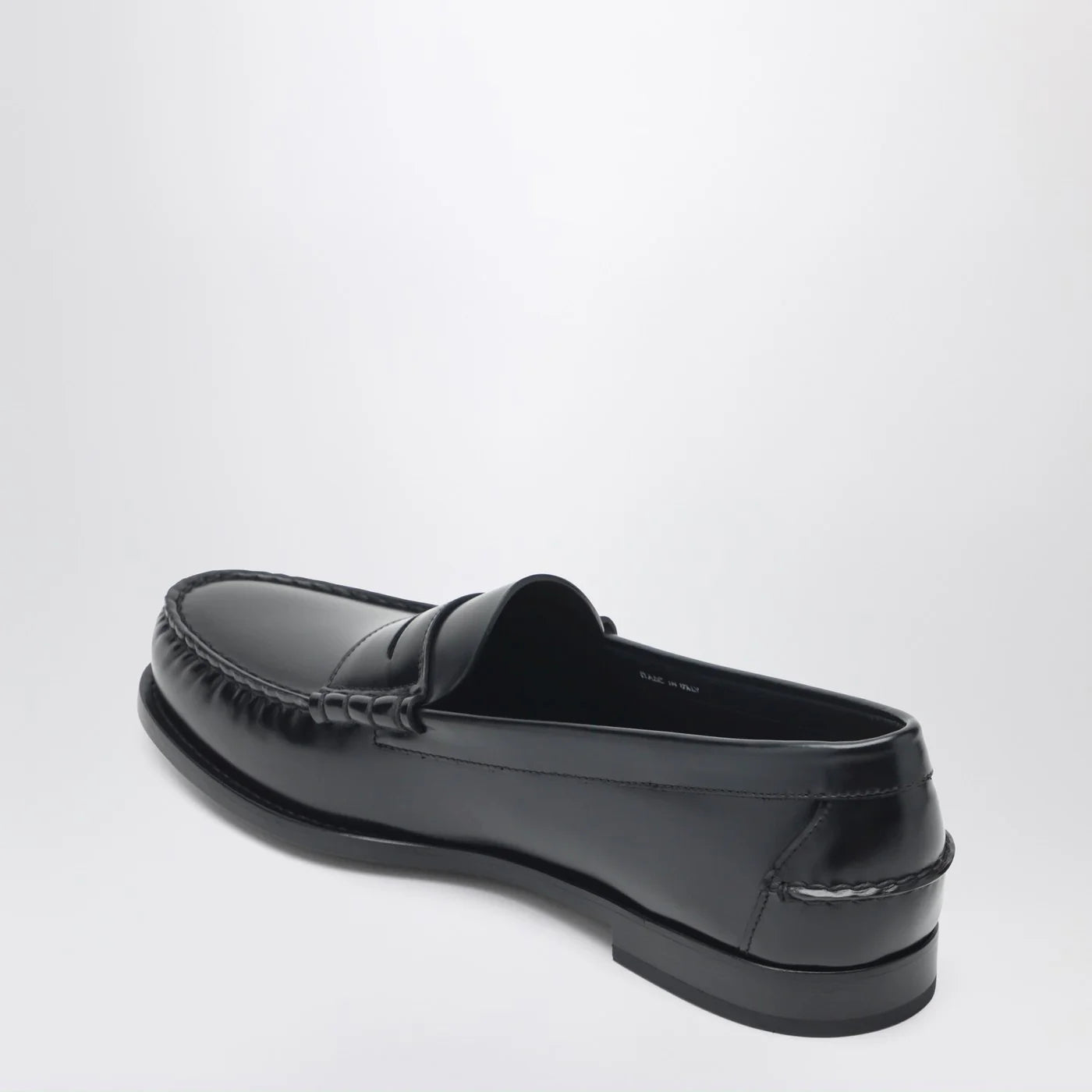 Church's Classic black leather loafer