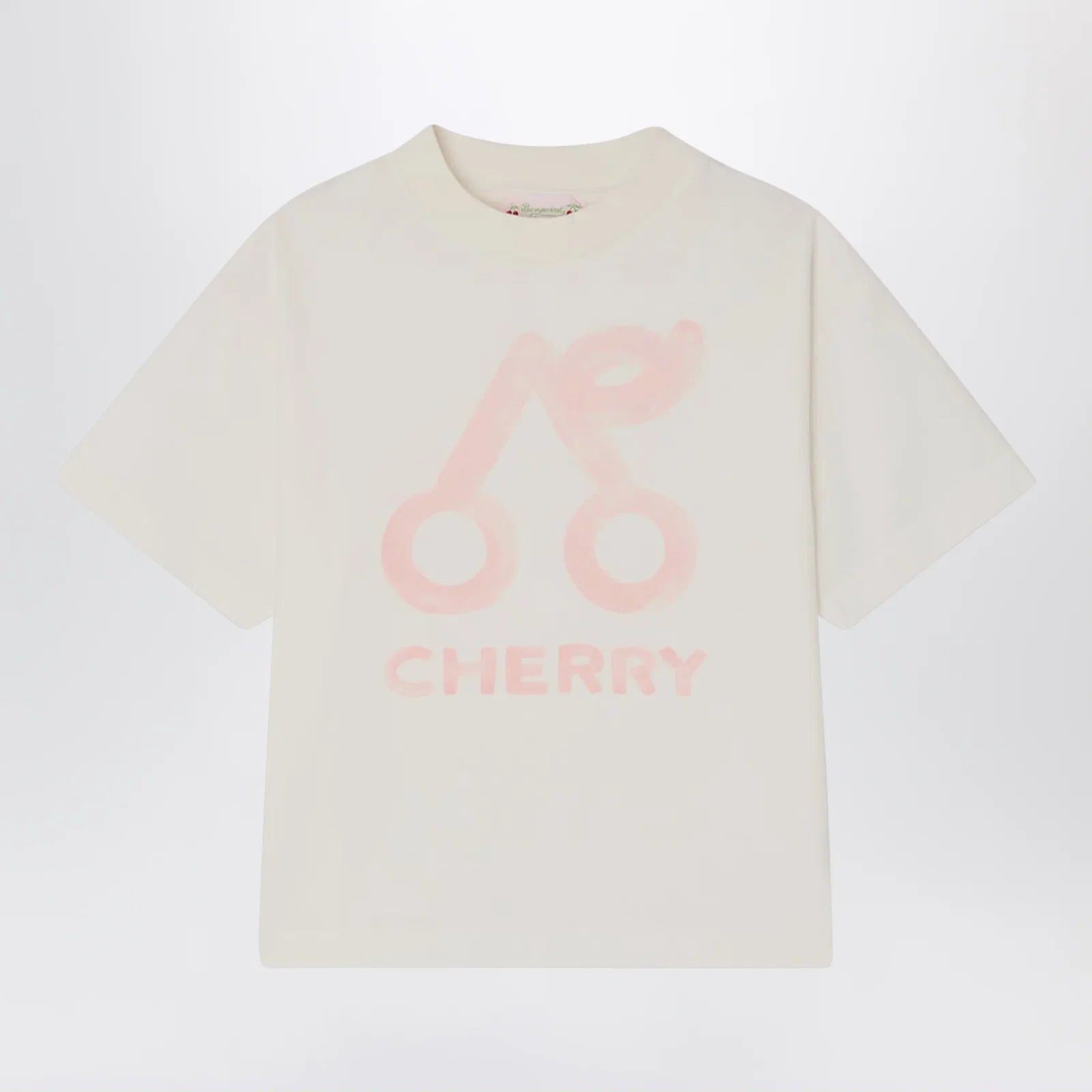 Bonpoint Lele white T-shirt with cherry print
