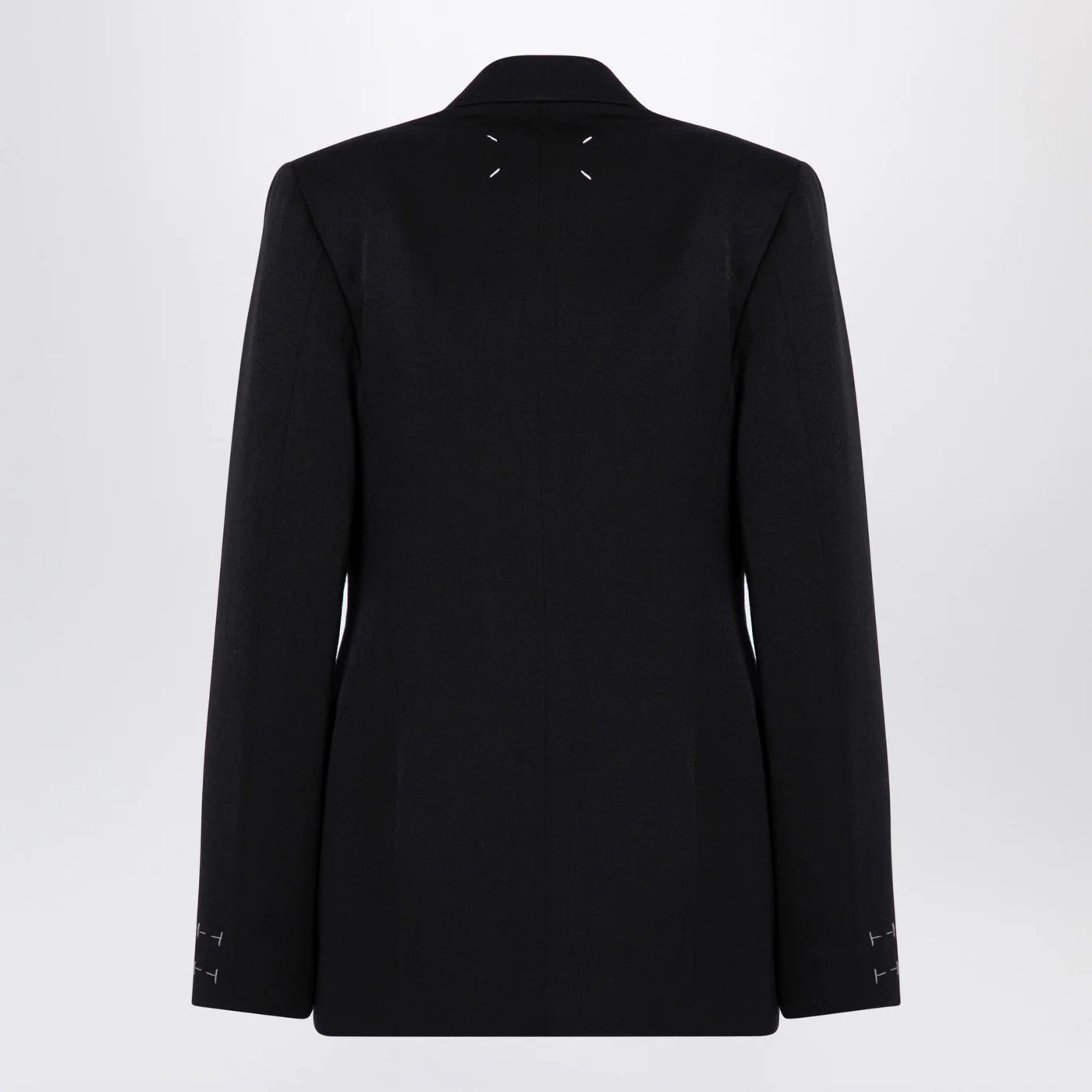 Maison Margiela Black double-breasted jacket in wool