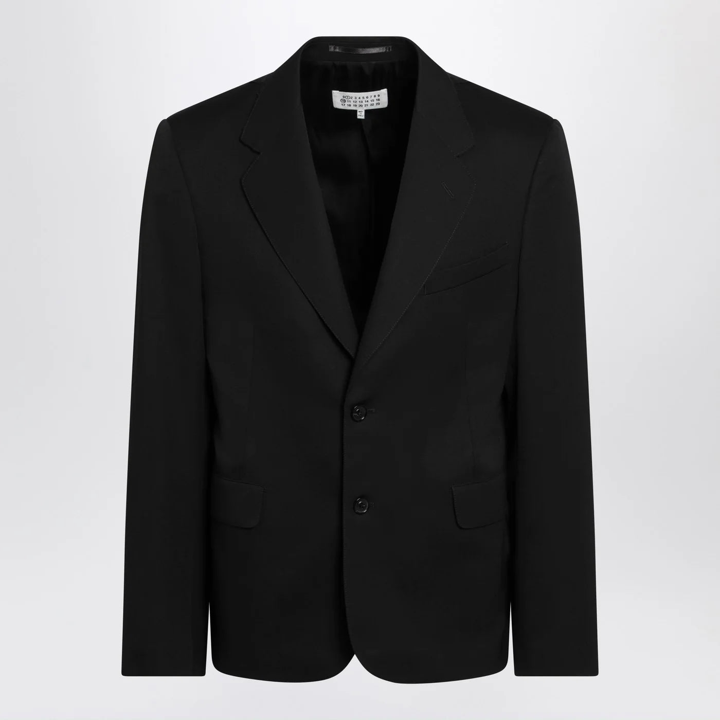 Maison Margiela Black wool single-breasted jacket