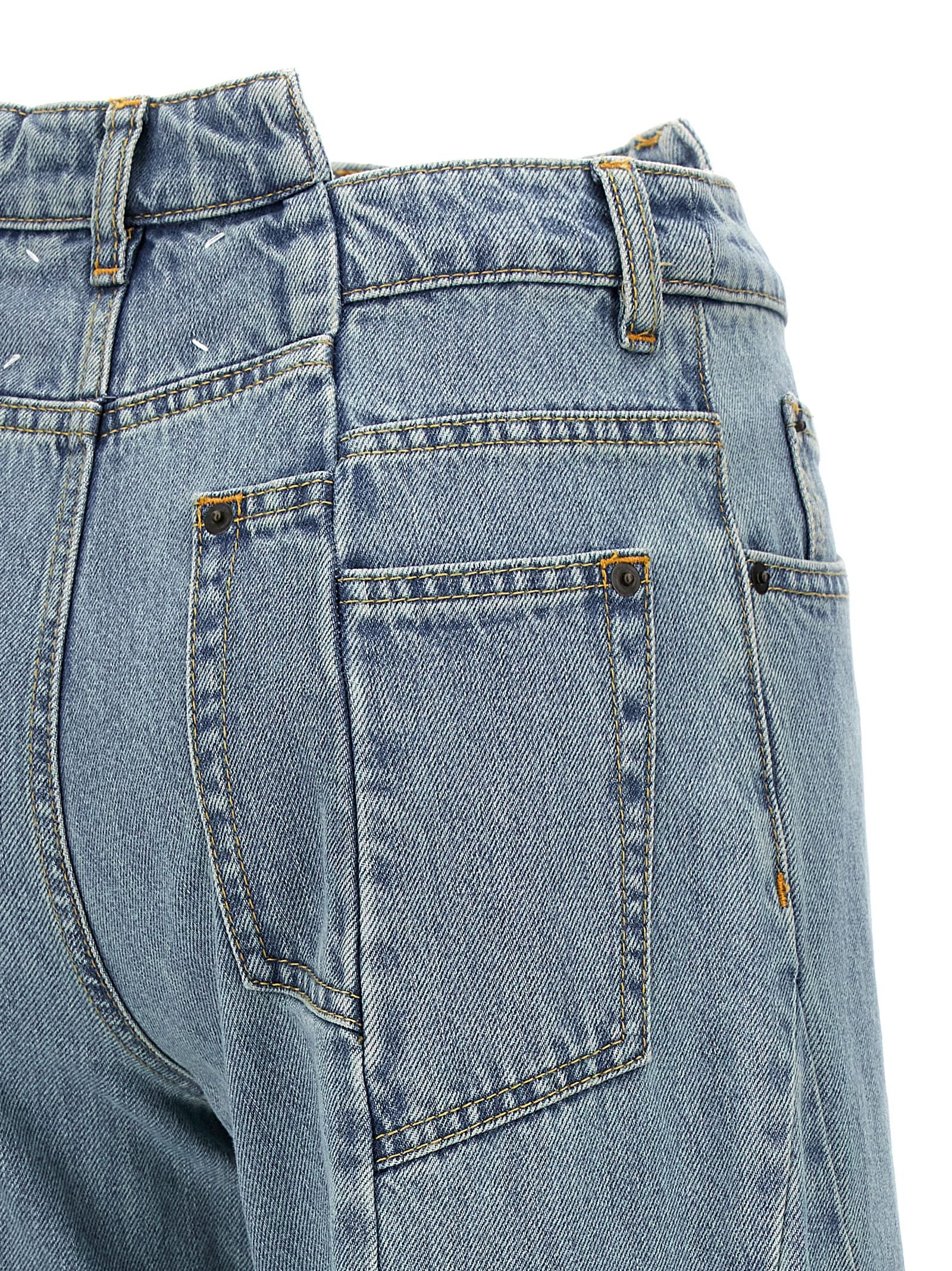 Maison Margiela Jeans Asymmetrical Waist