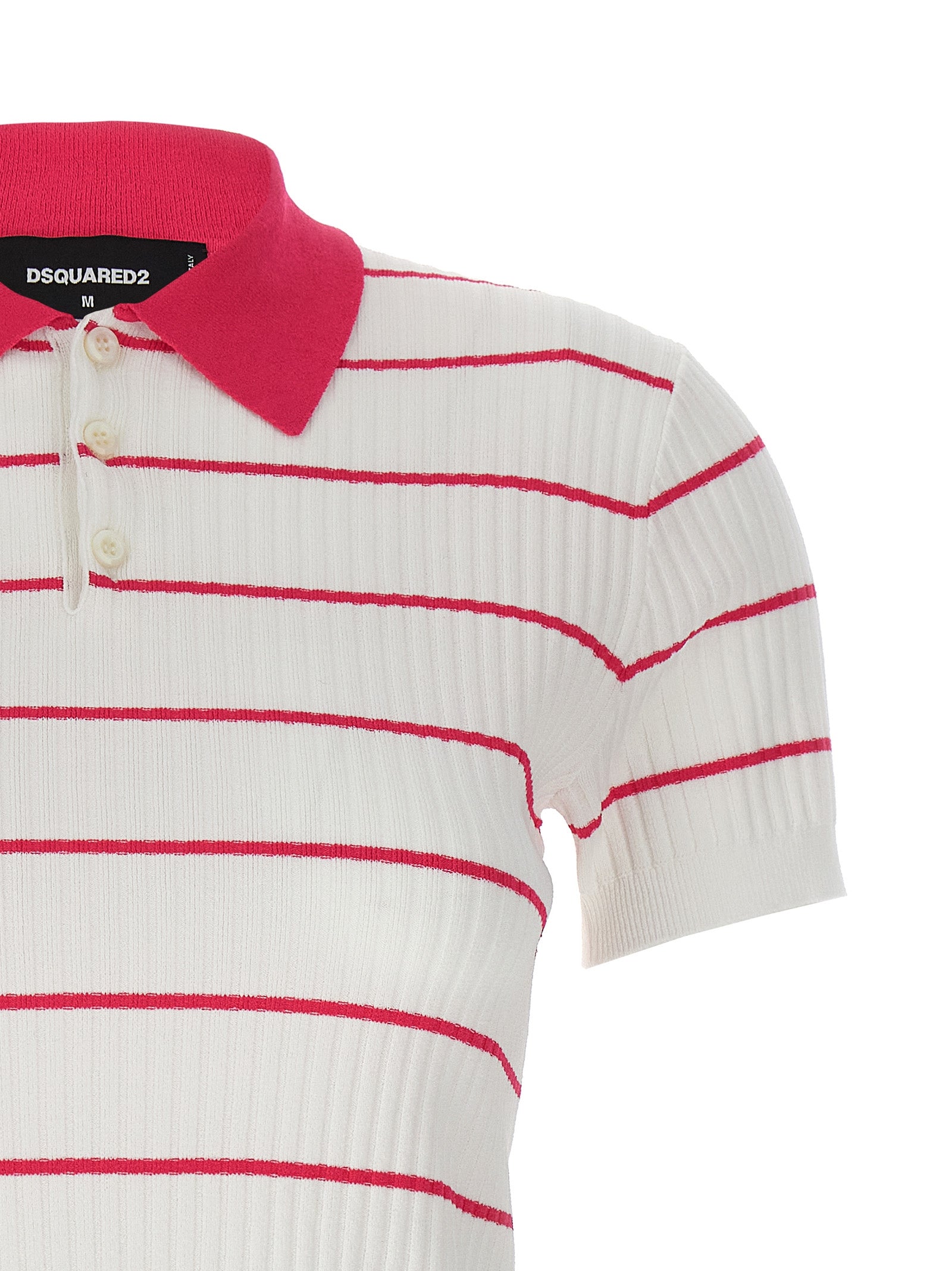Dsquared2 Striped Polo Shirt