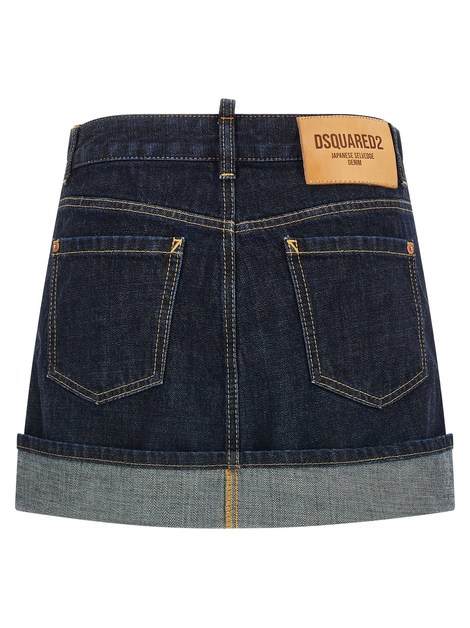 Dsquared2 Cimosa Authentic Japanese Denim Skirt