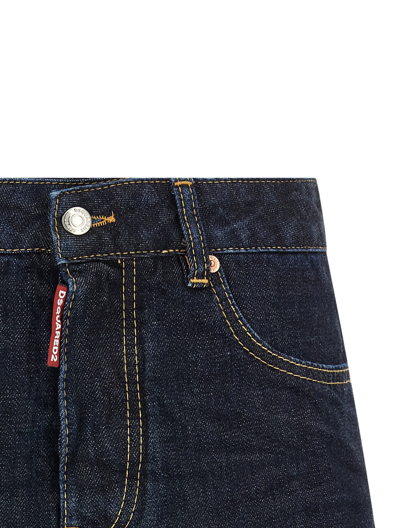 Dsquared2 Cimosa Authentic Japanese Denim Skirt