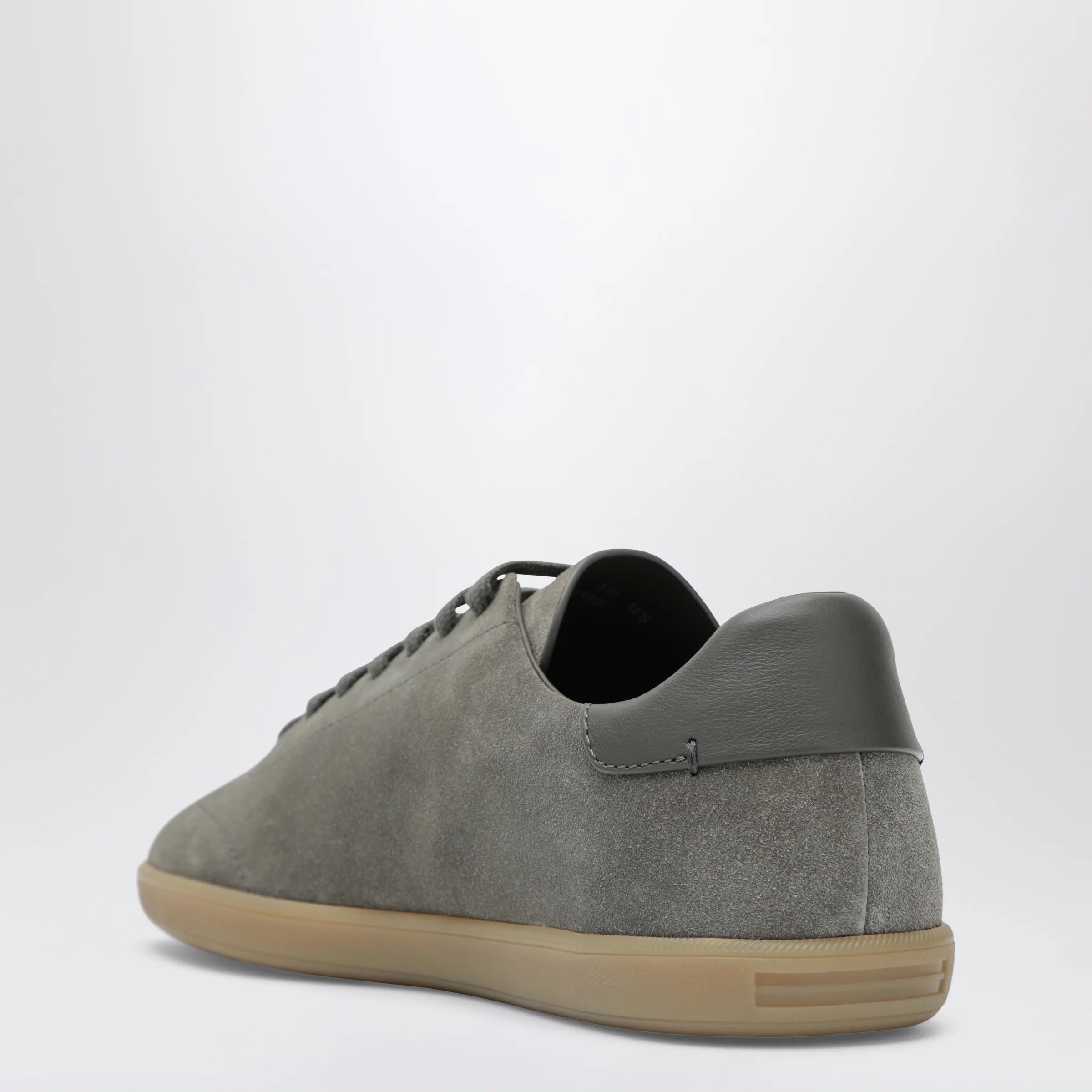 ZEGNA Grey suede Sneakers