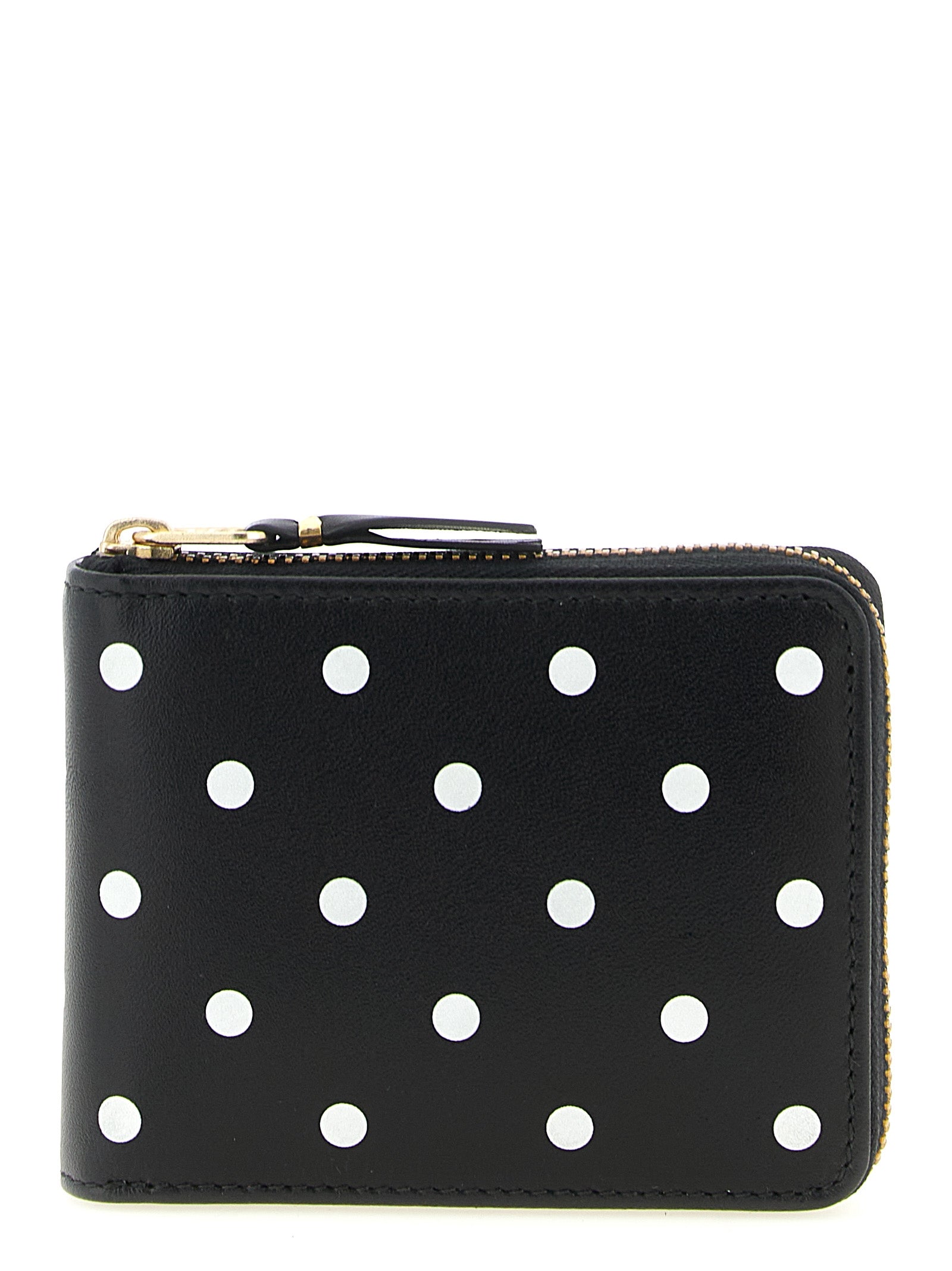 Comme Des Garcons Wallet Polka Dots Printed Wallet