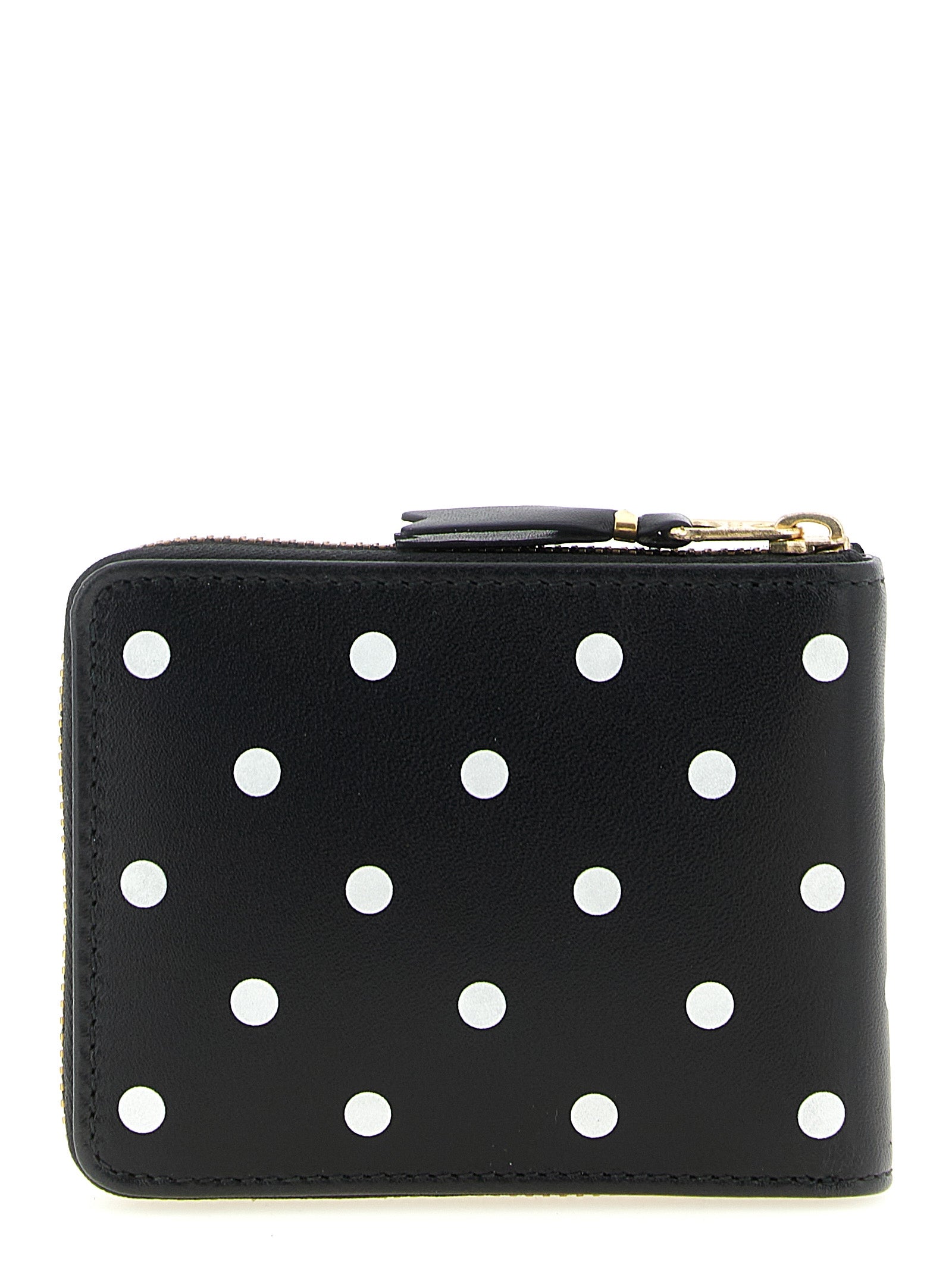 Comme Des Garcons Wallet Polka Dots Printed Wallet