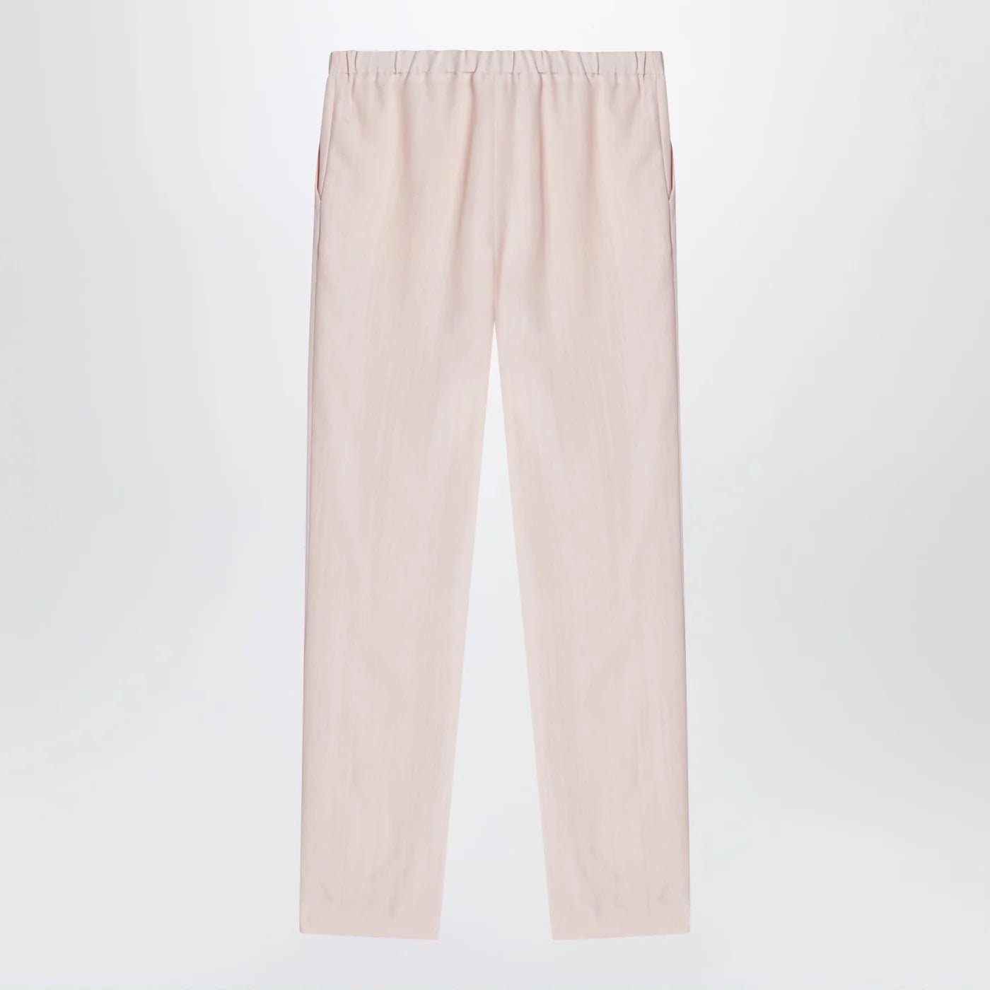 LouLou De Saison Light pink wool-blend trousers