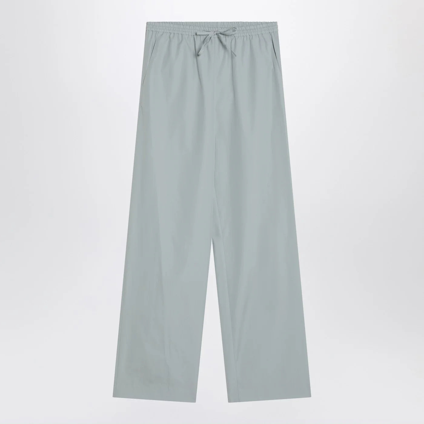 LouLou De Saison Light blue trousers in cotton