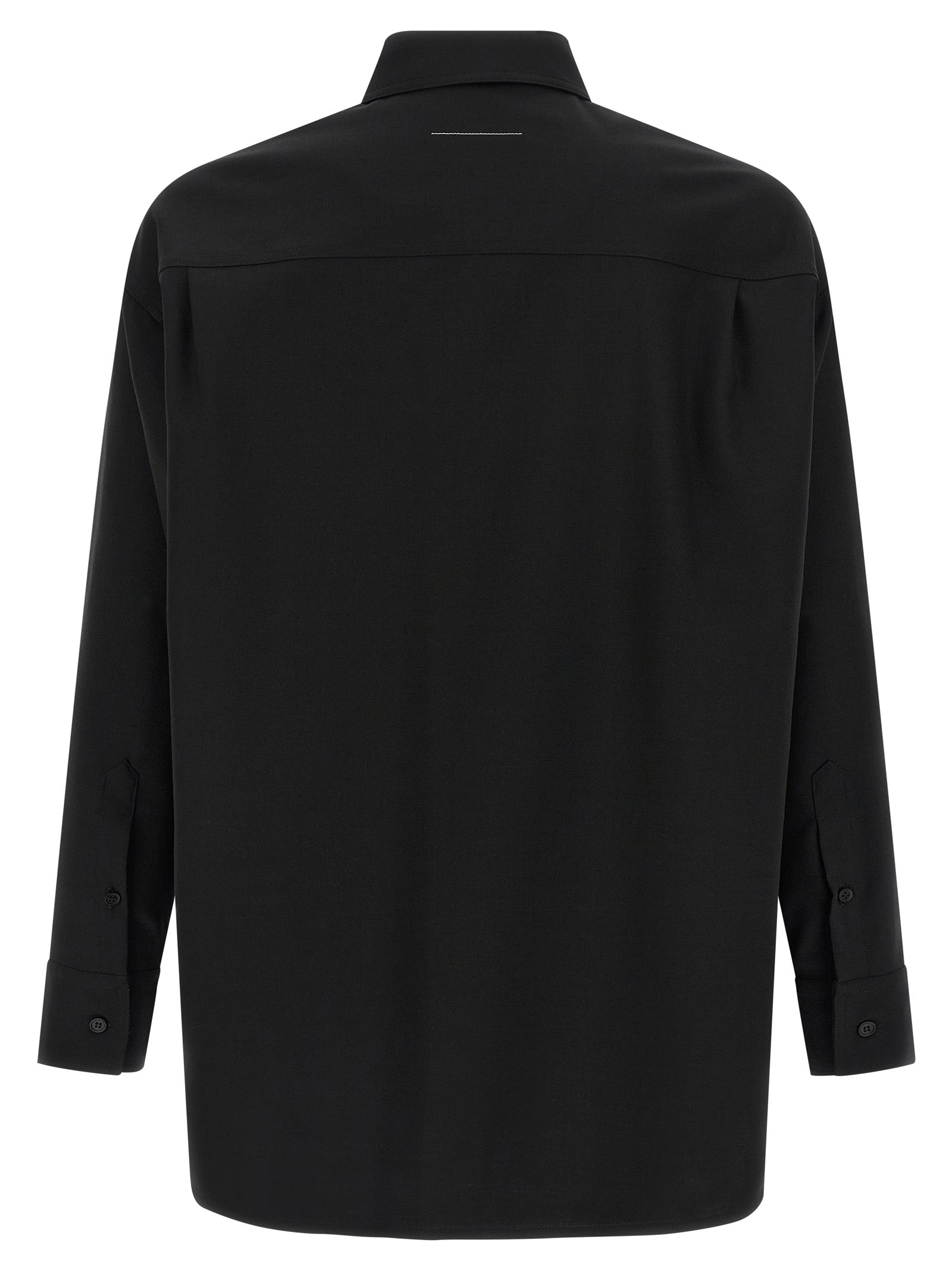 Mm6 Maison Margiela Jacquard Label Shirt