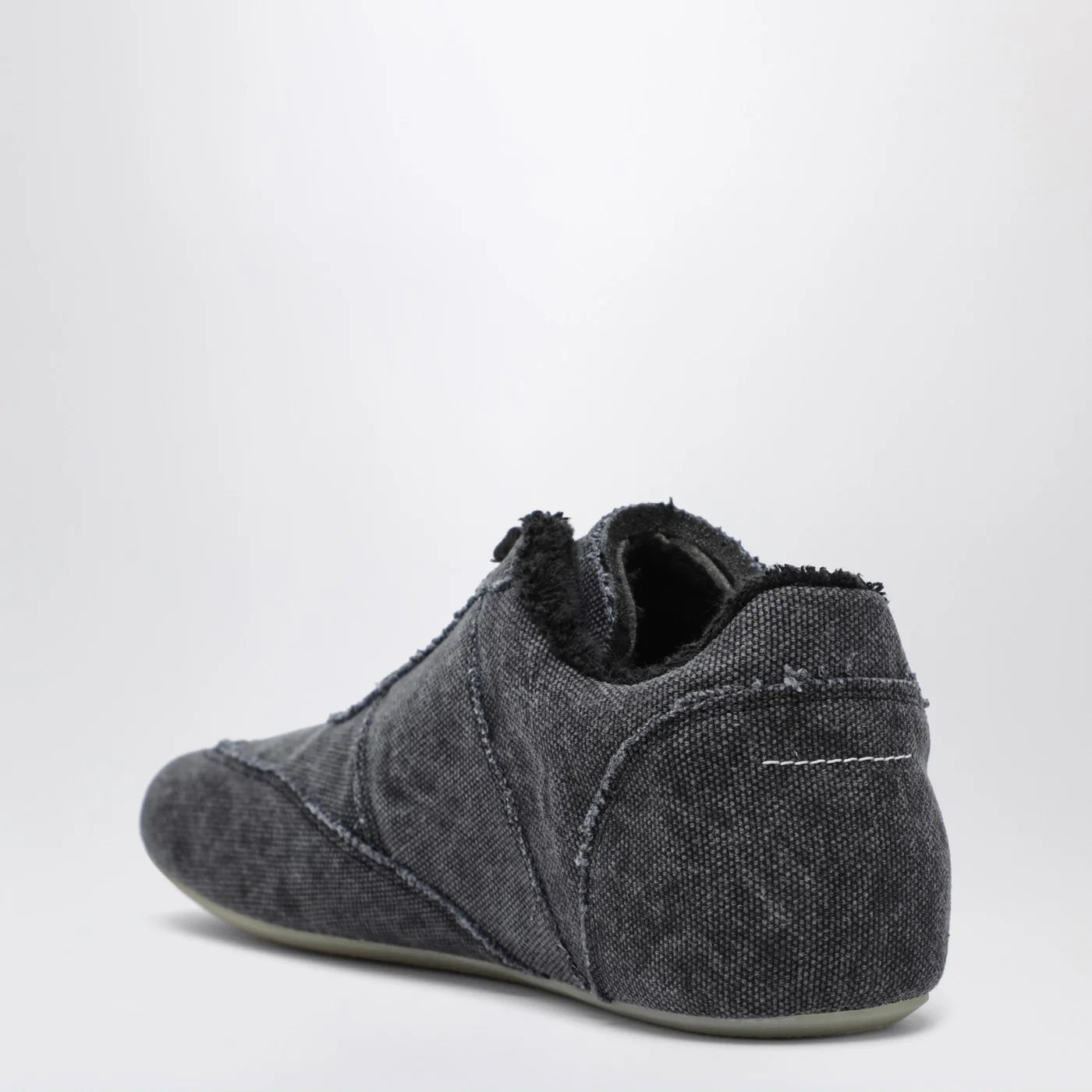 MM6 Maison Margiela Anatomic Sneakers black canvas