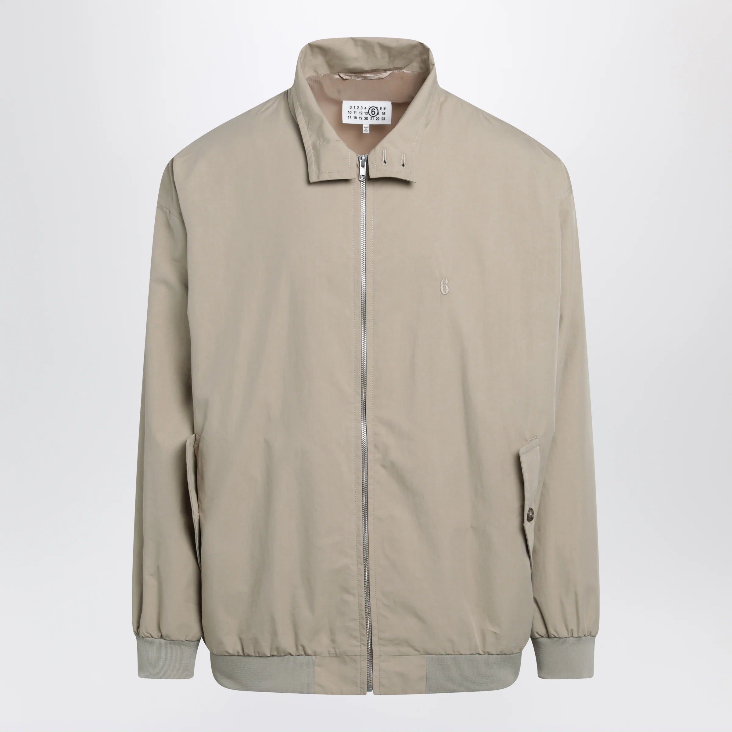 MM6 Maison Margiela Zip-up jacket in cotton blend