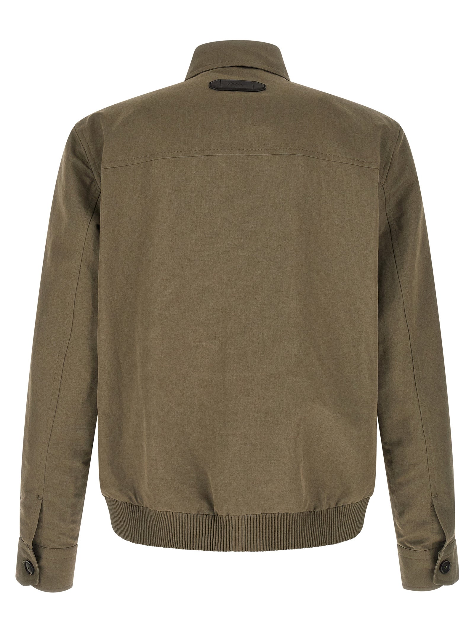 Brioni Linen Cotton Blouson
