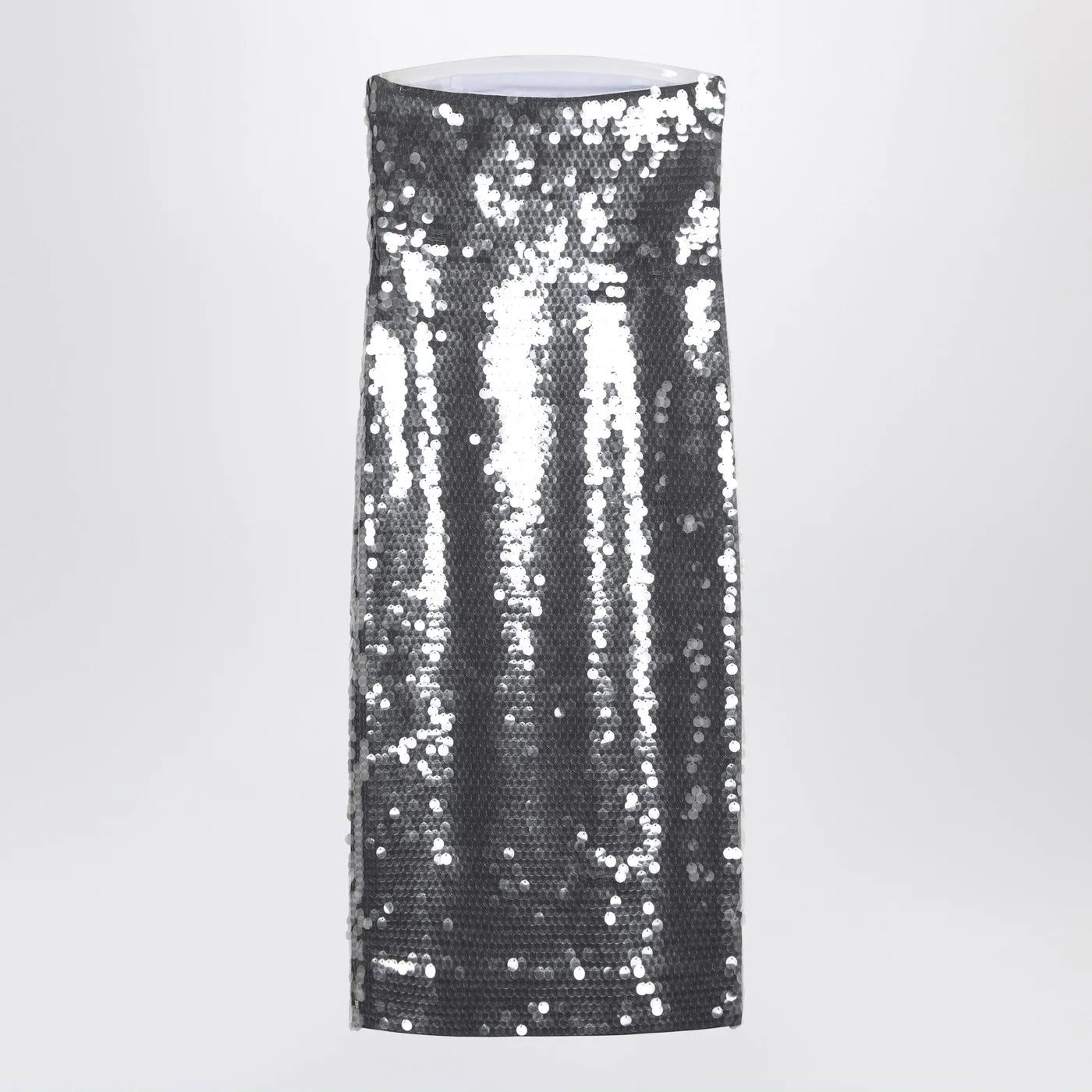Sportmax Midi dress with gradient sequin effect