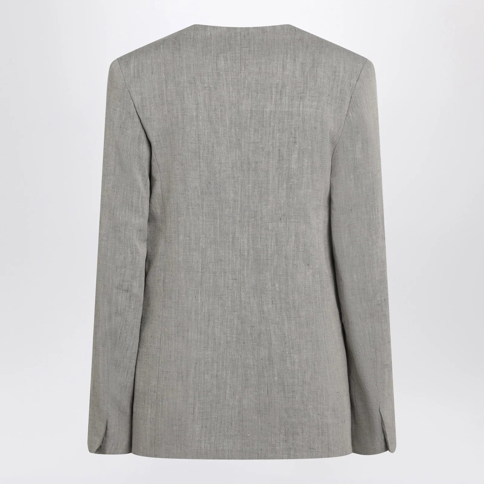 LouLou De Saison Suna tailored jacket with an asymmetric opening and lapel
