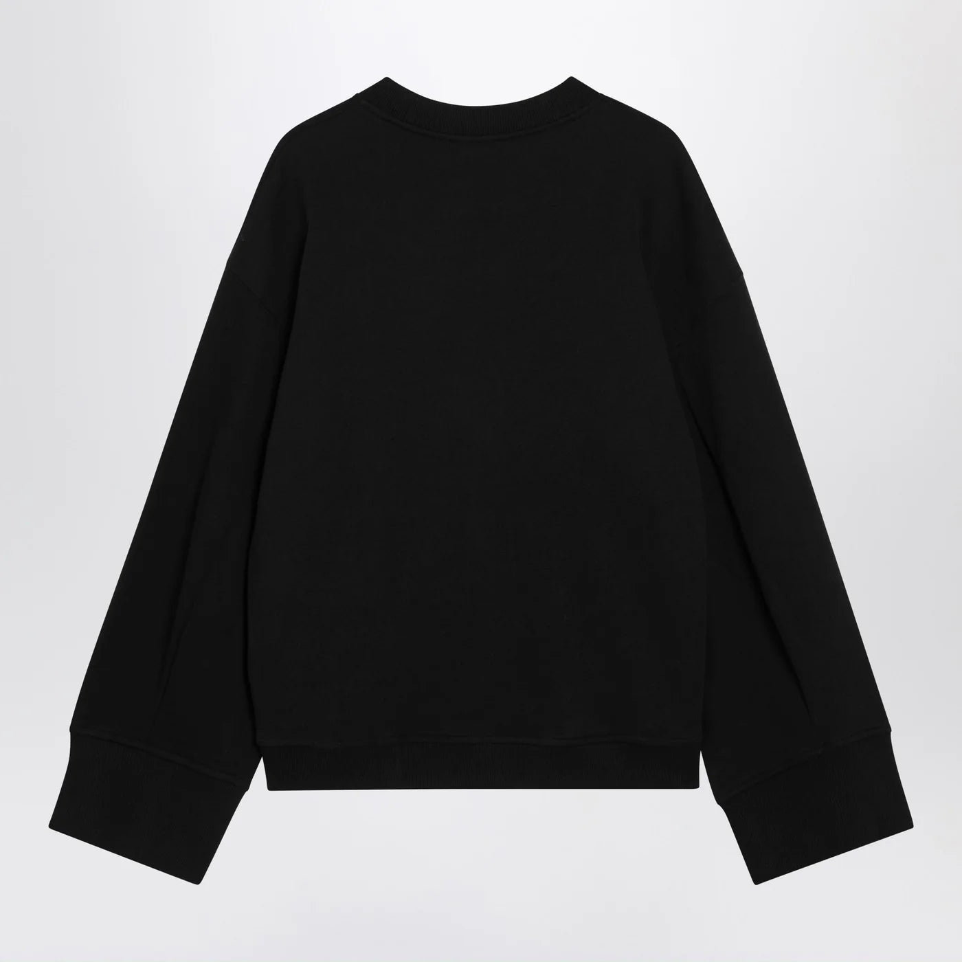 The Frankie Shop Black Talia cotton-blend sweatshirt