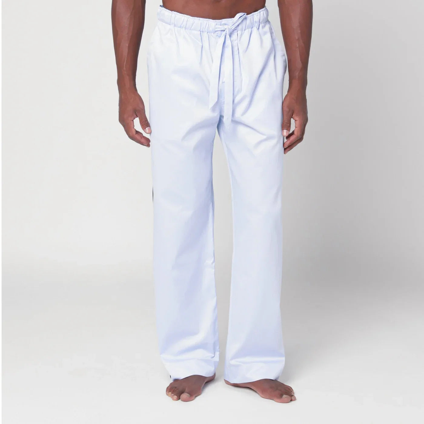Tekla Light blue pyjama trousers