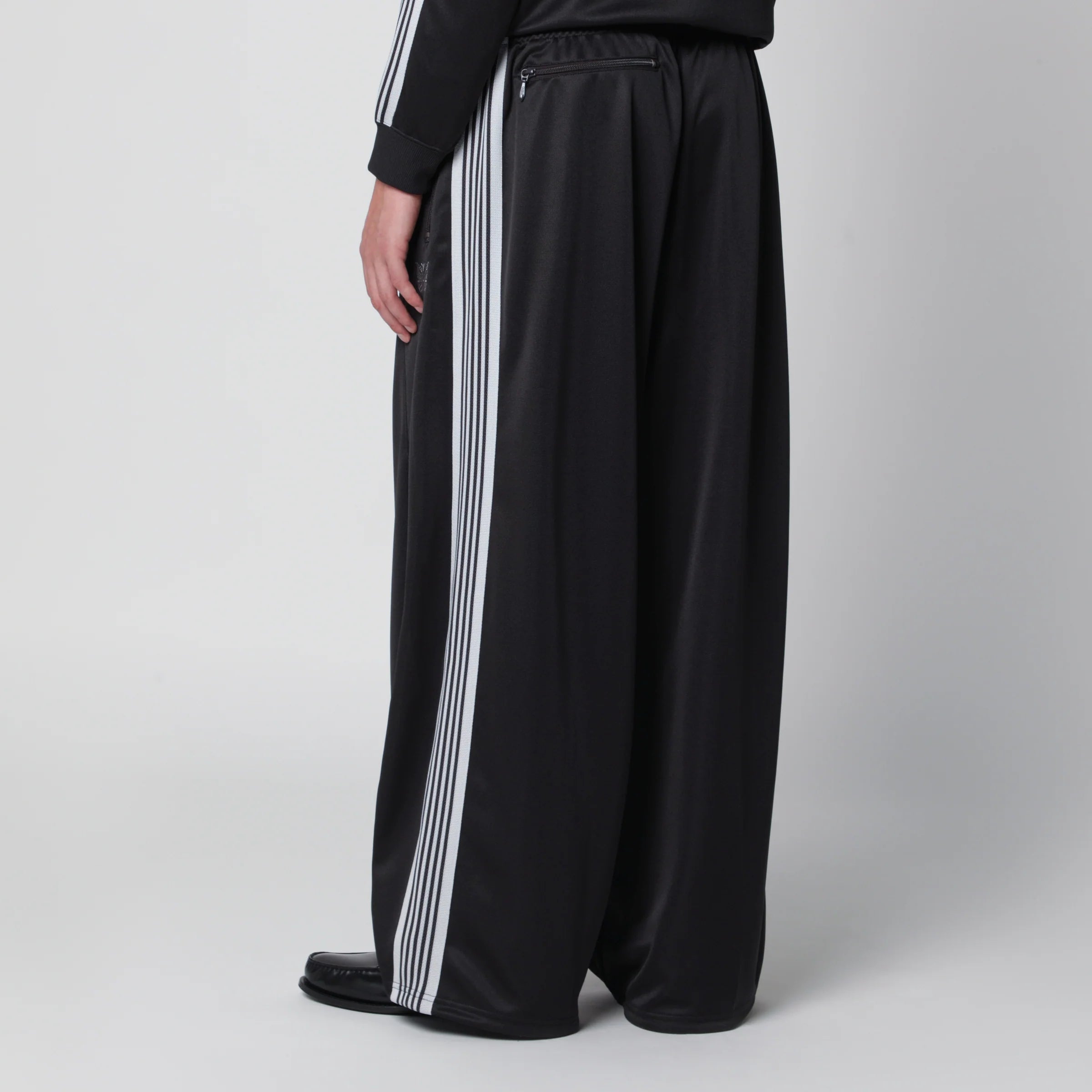 Needles H.D. Track trousers in carbon jacquard