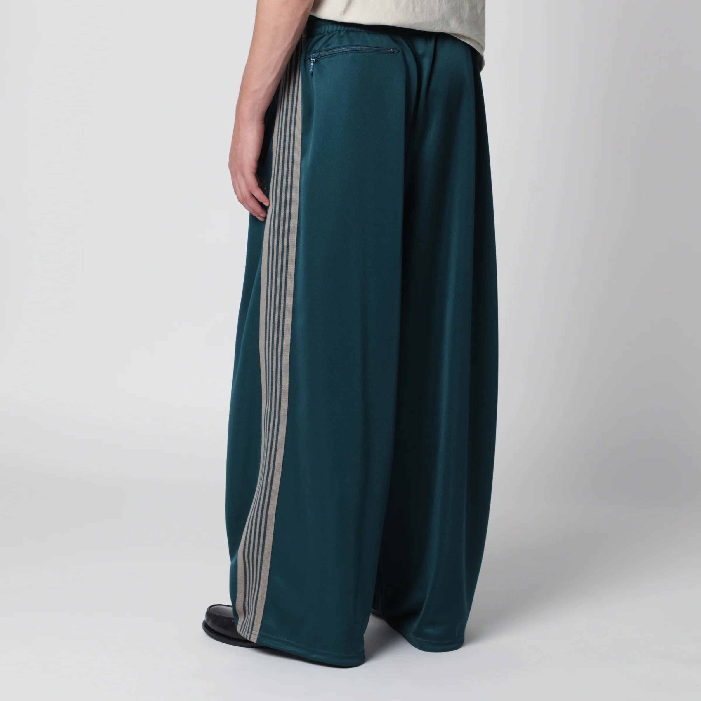 Needles H.D. Track trousers in green jacquard