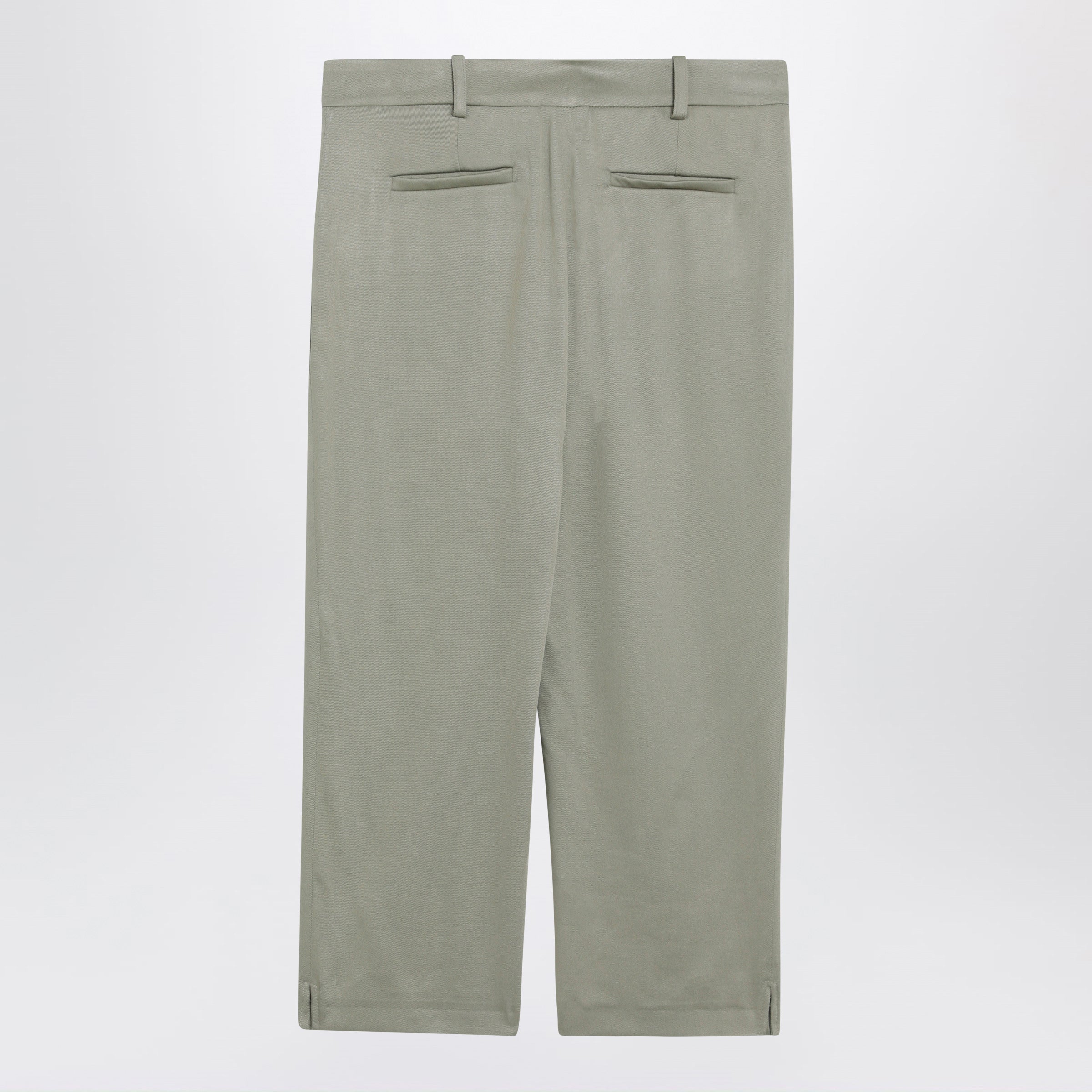 The Frankie Shop Sage green capri trousers
