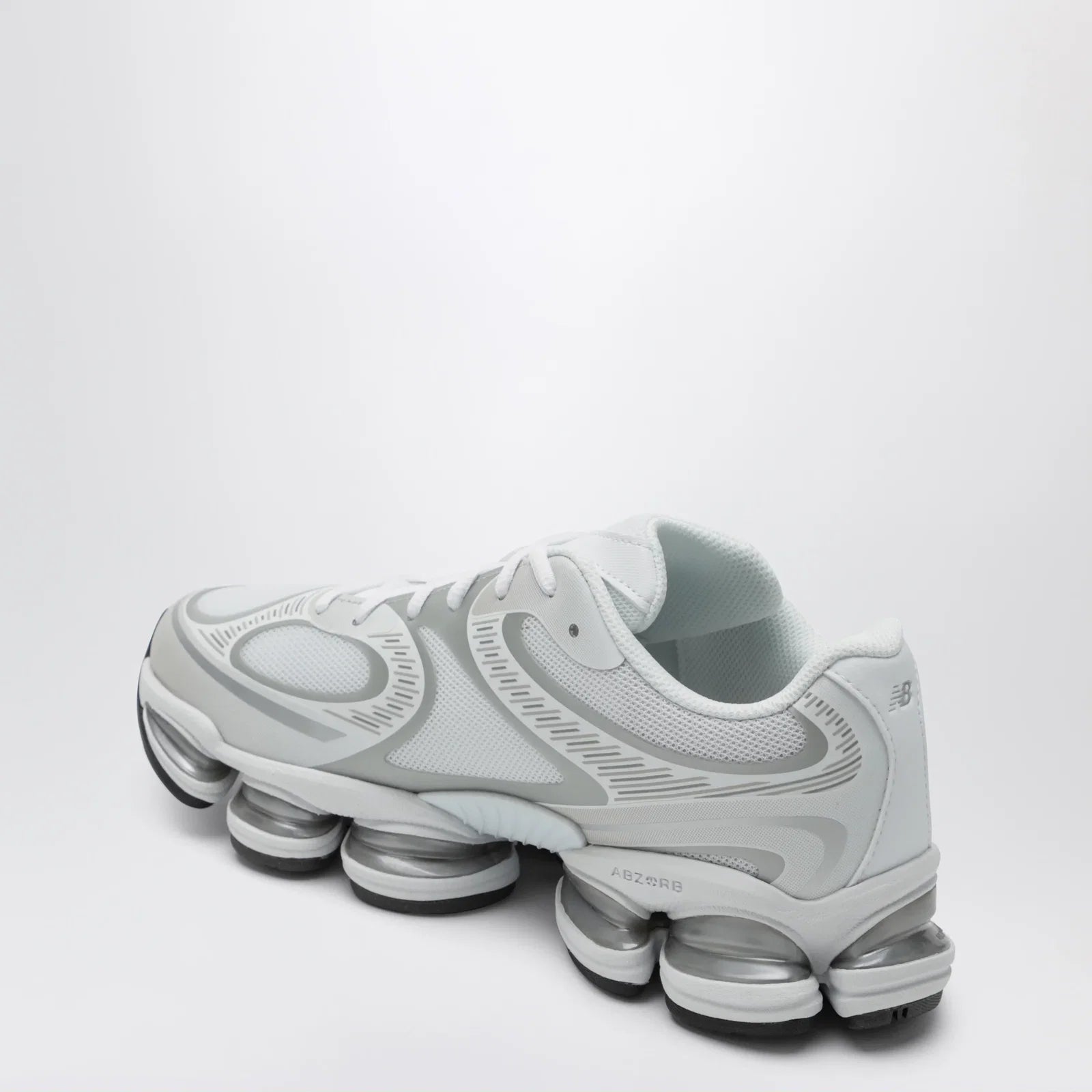 New Balance ABZORB 2000 White/Silver Metallic Sneakers