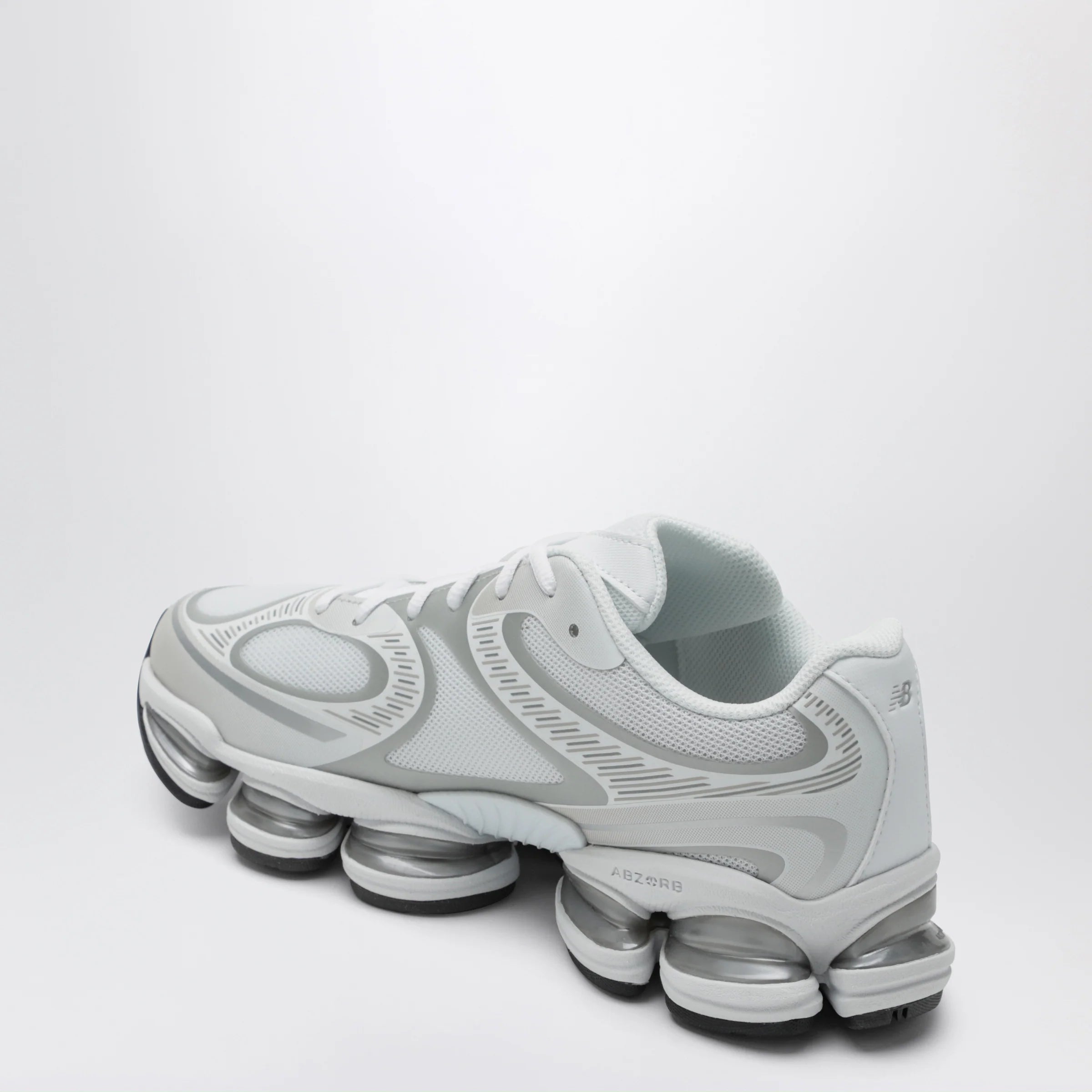 New Balance ABZORB 2000 White/Silver Metallic Sneakers