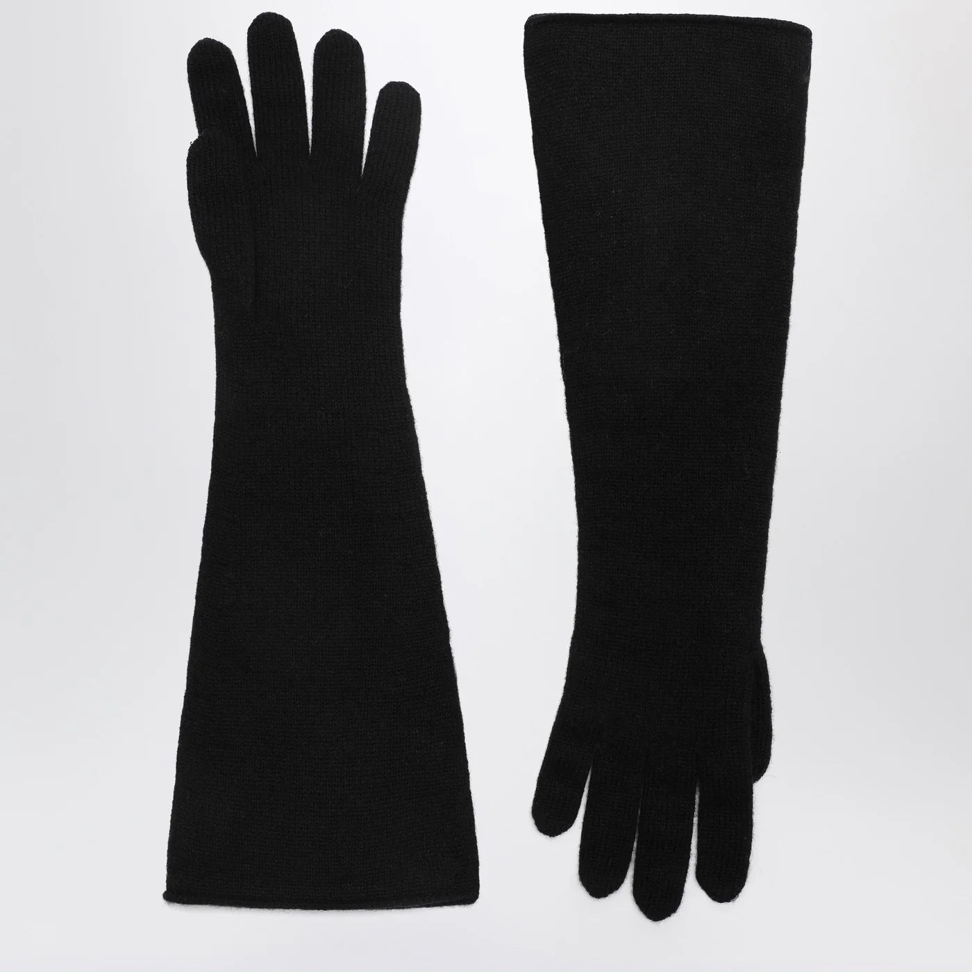 DARKPARK Black cashmere gloves