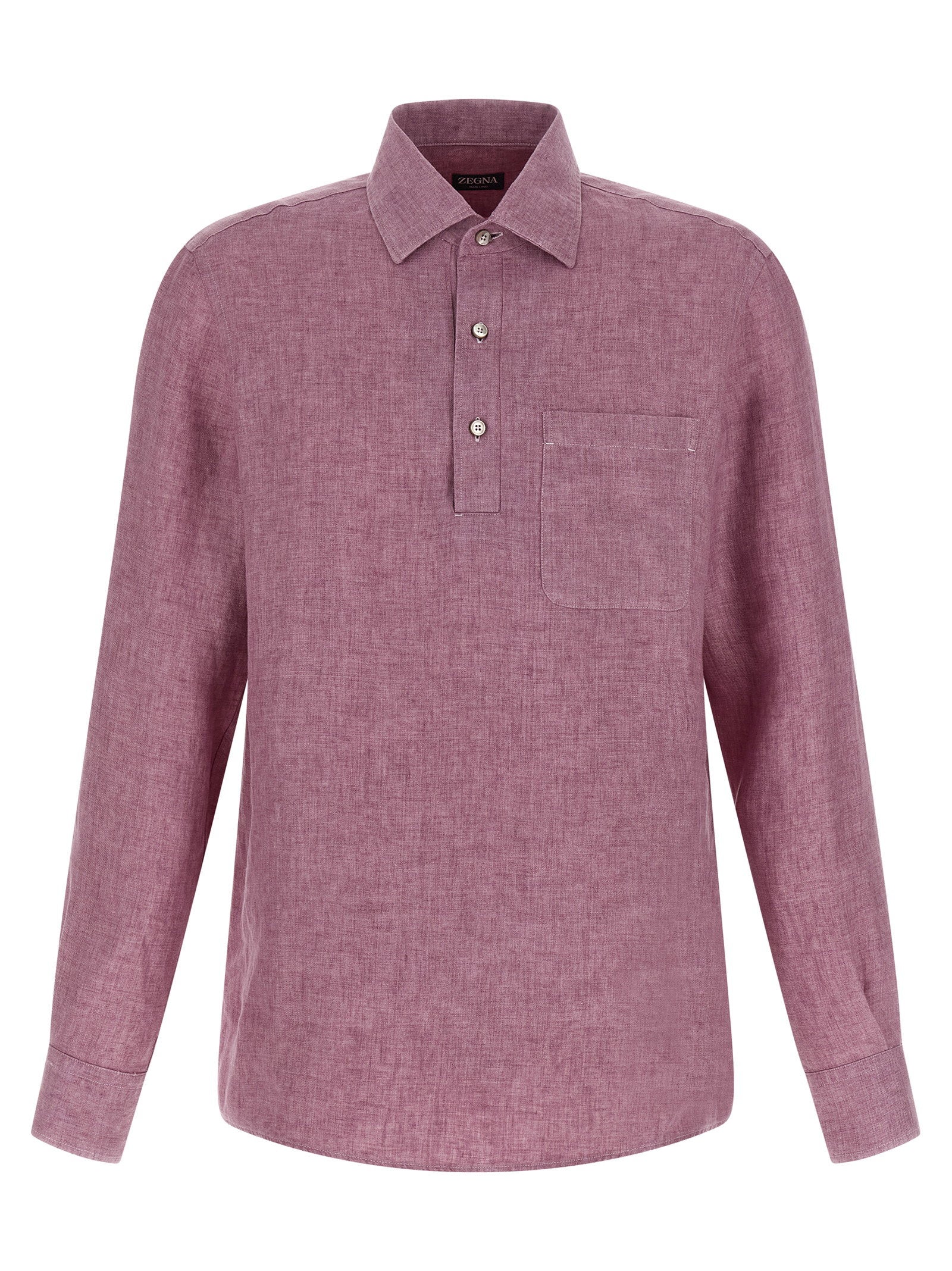 Zegna Oasi Lino Polo Shirt