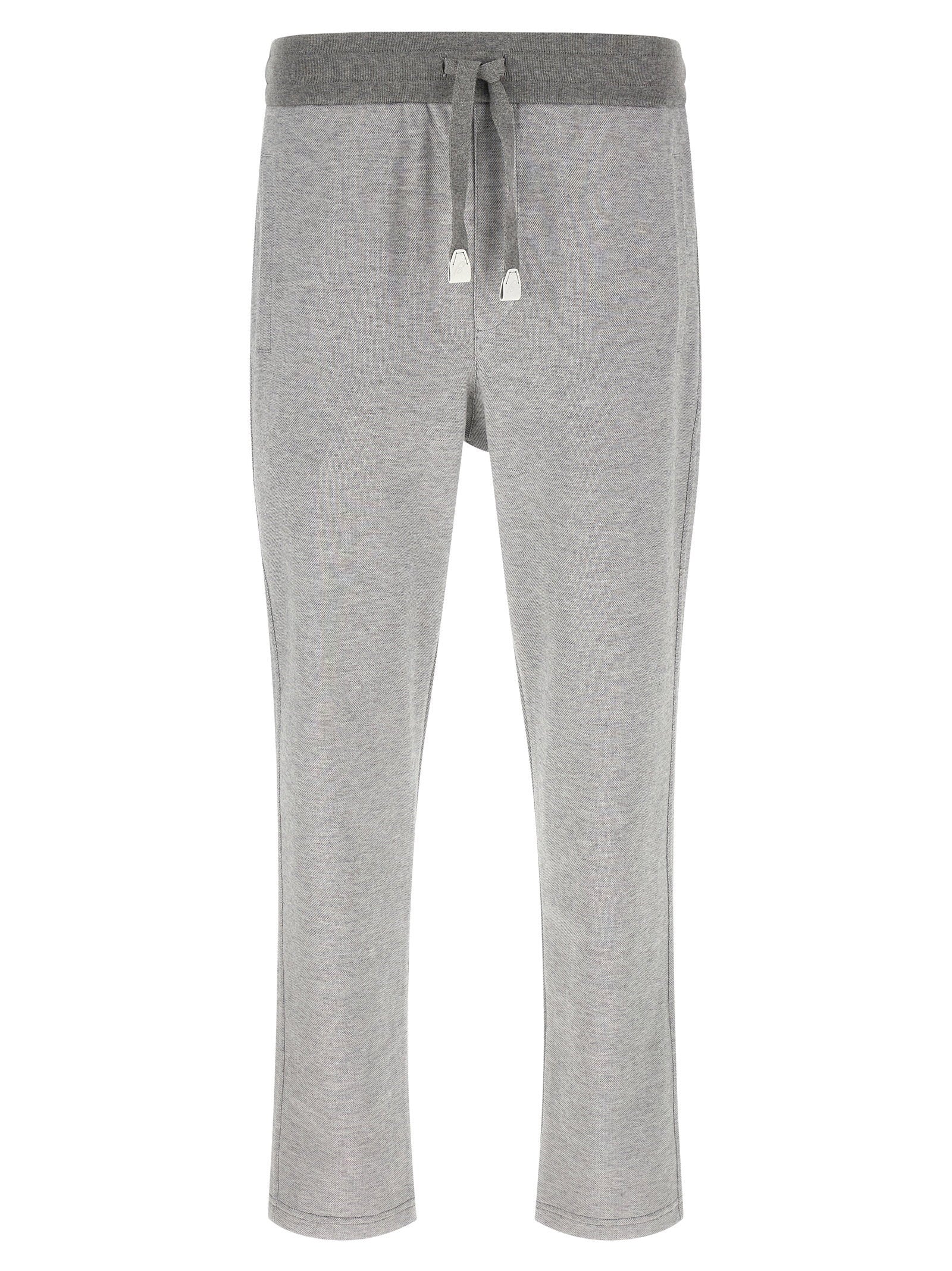 Brioni Piqué Cotton Joggers
