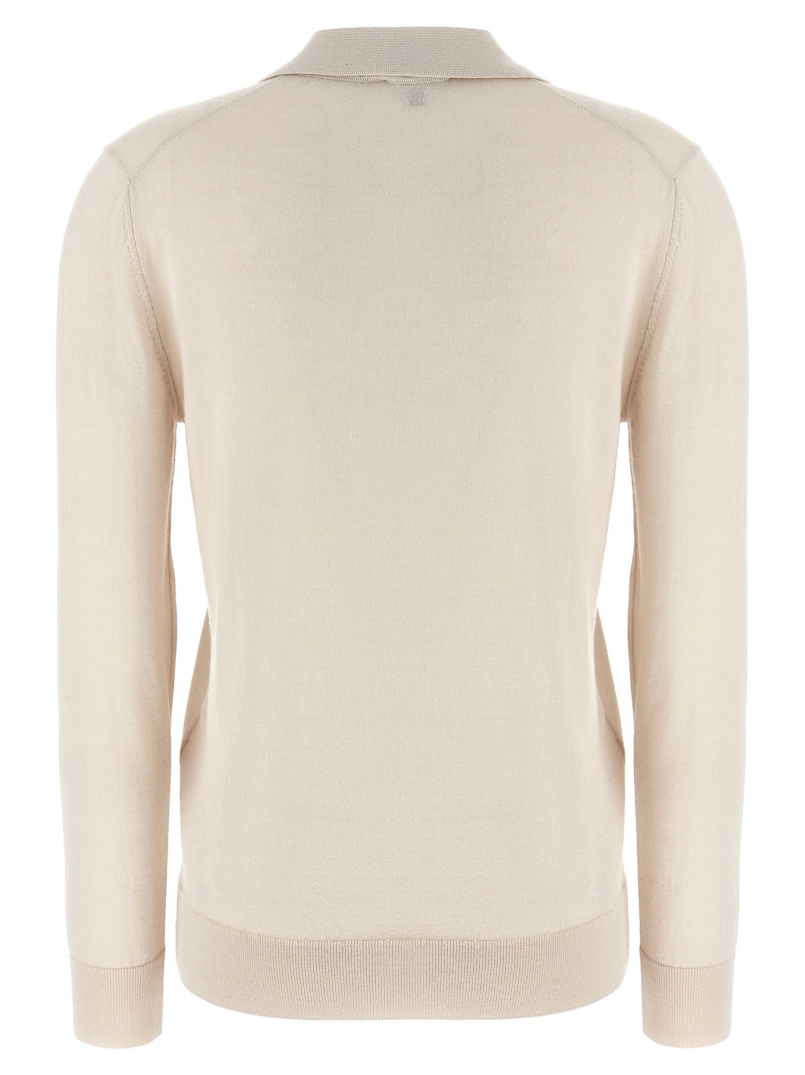 Brioni Cashmere And Silk Polo Shirt
