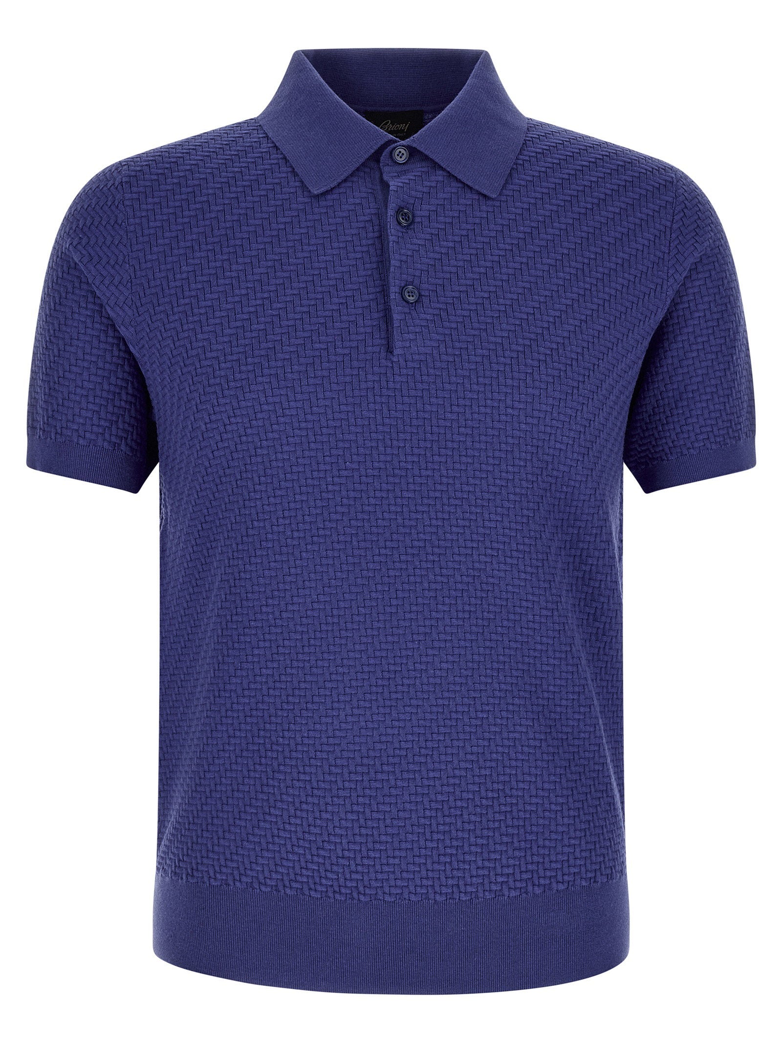 Brioni Weaving Polo Plot